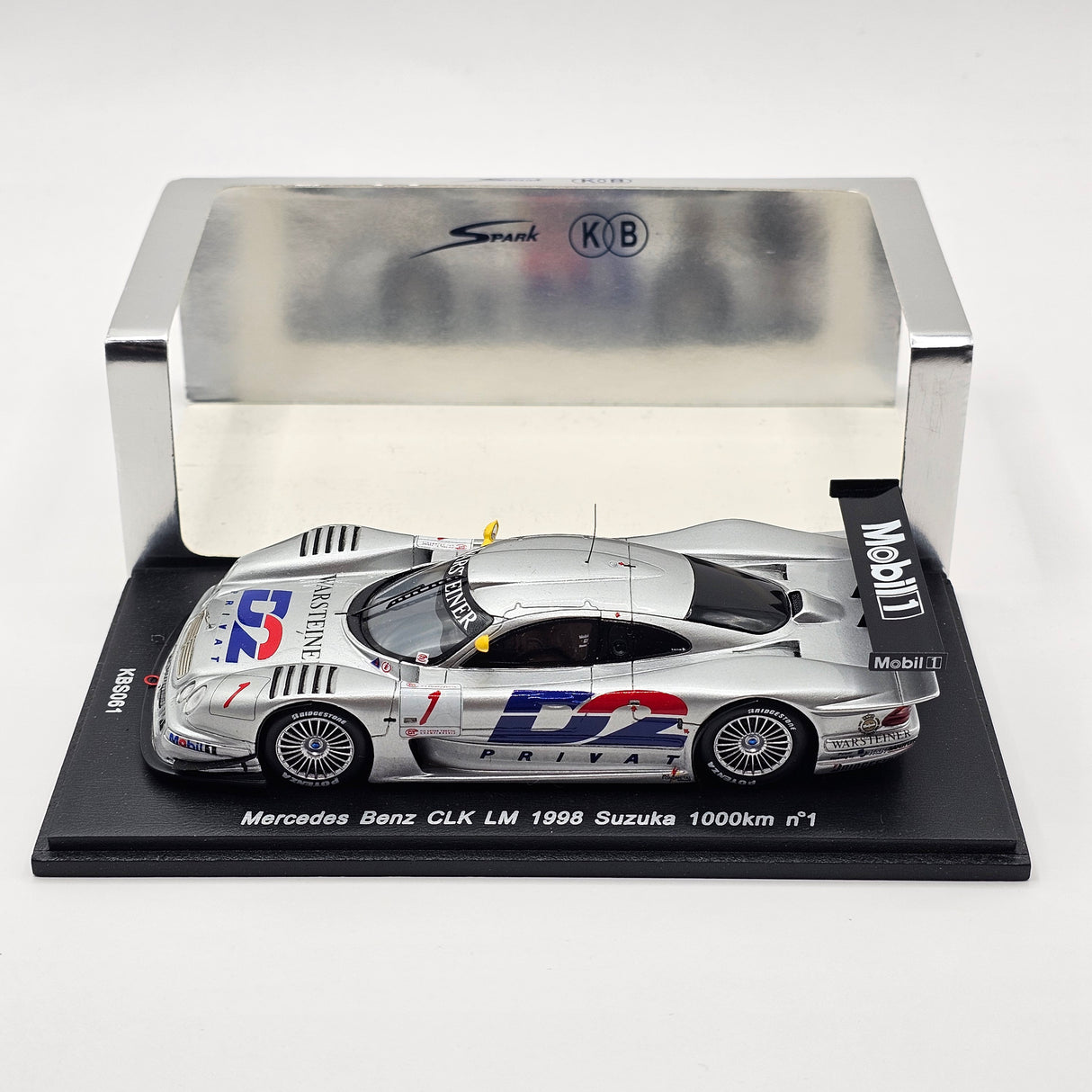 Spark Mercedes-Benz CLK LM #1 AMG-Mercedes Suzuka 1000KM 1998 Winner 1/43 Scale