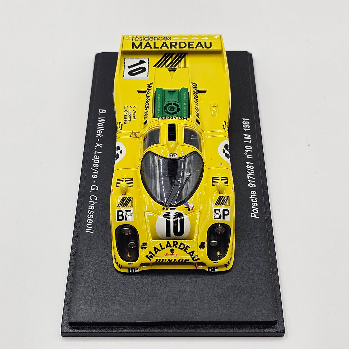 Spark Porsche 917K/81 #10 Porsche Kremer Racing Le Mans 1981 1/43 Scale S0917