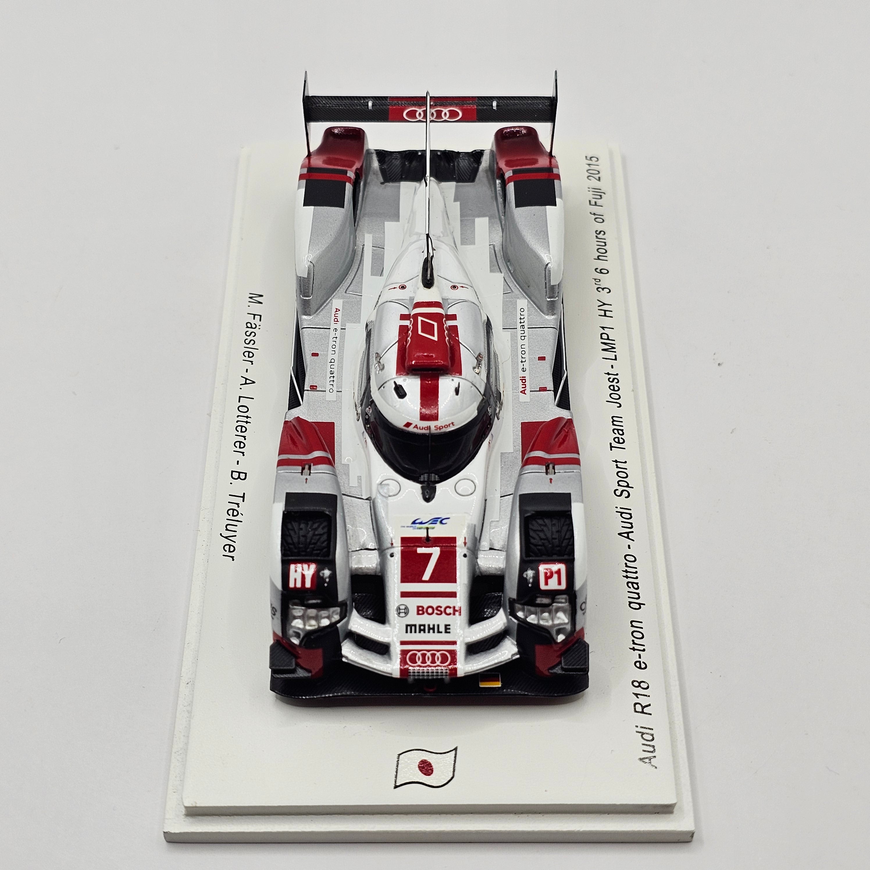 Spark Audi R18 e-tron Quattro #7 Audi Sport Team Joest 6 Hours Fuji 20