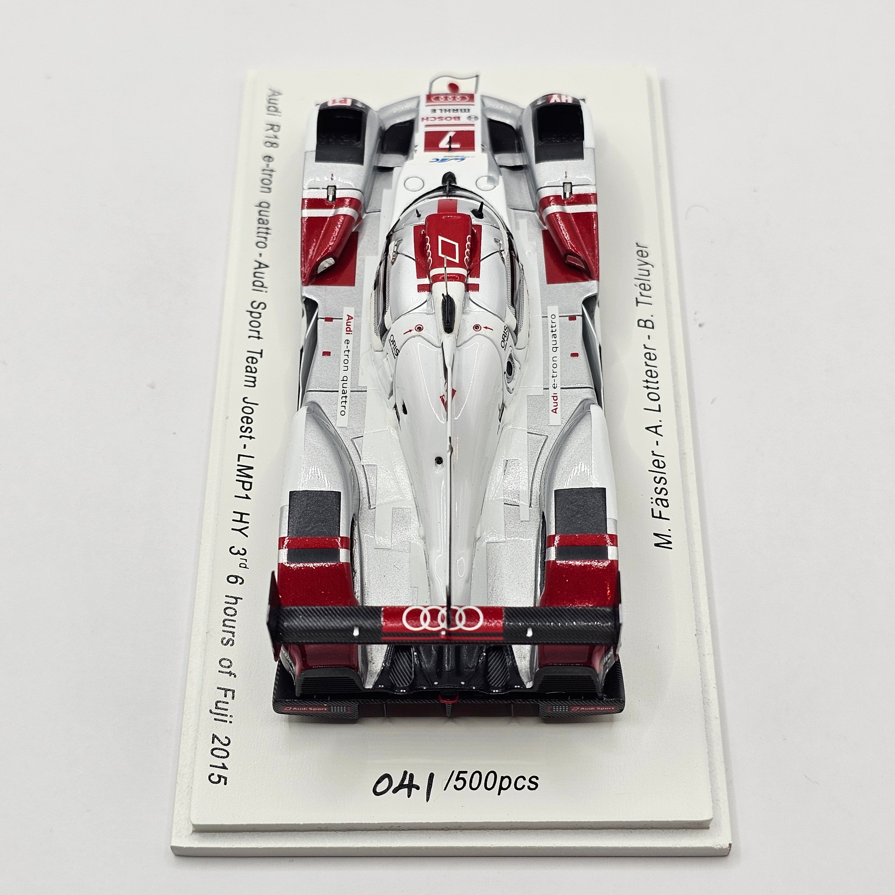Spark Audi R18 e-tron Quattro #7 Audi Sport Team Joest 6 Hours Fuji 20