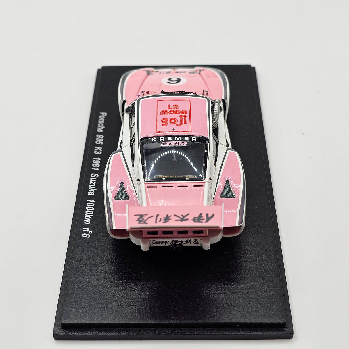 Spark Porsche 935 K3 #6 Kremer Racing Suzuka 1000KM 1981 Winner 1/43 Scale KBS063