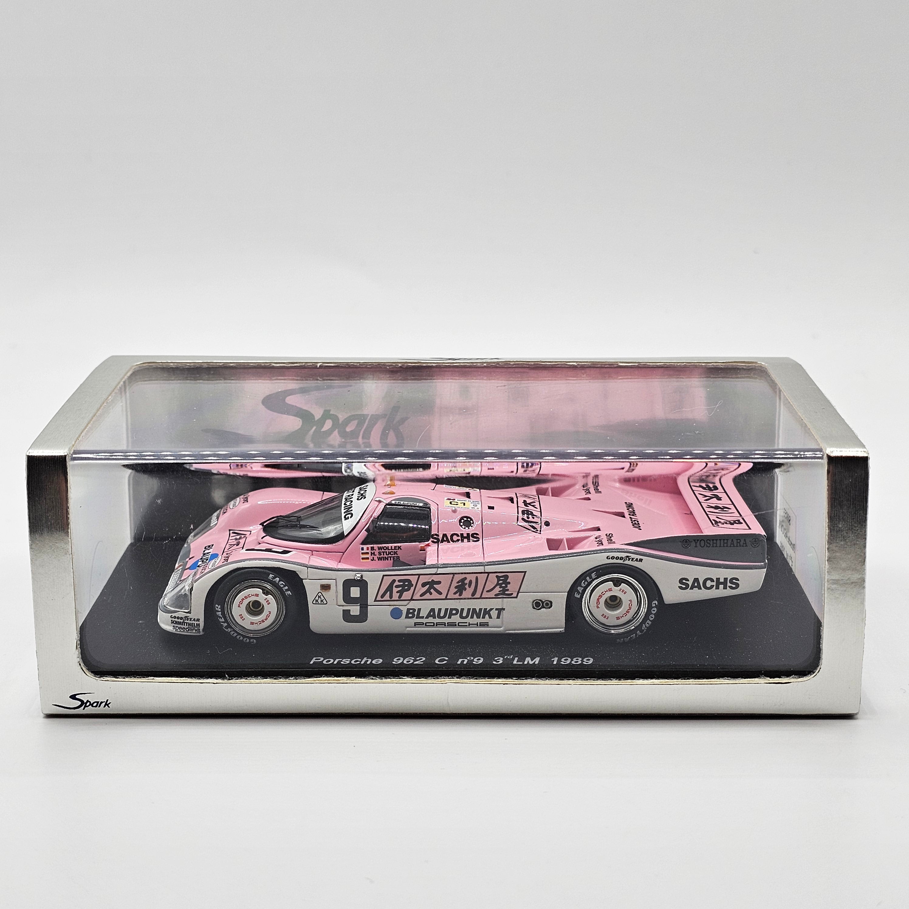 Spark Porsche 962C #9 Joest Racing Le Mans 1989 1/43 Scale S0953