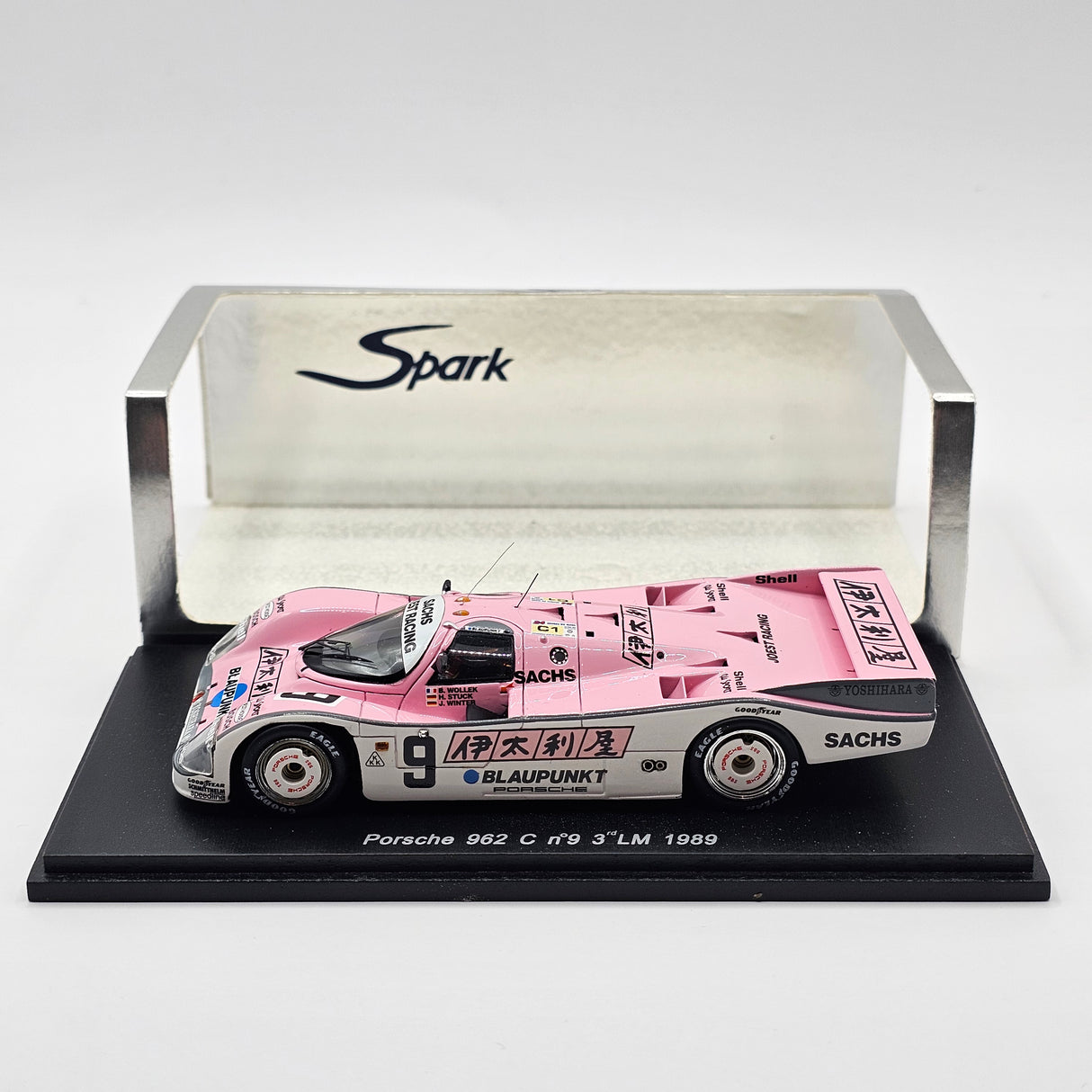 Spark Porsche 962C #9 Joest Racing Le Mans 1989 1/43 Scale S0953