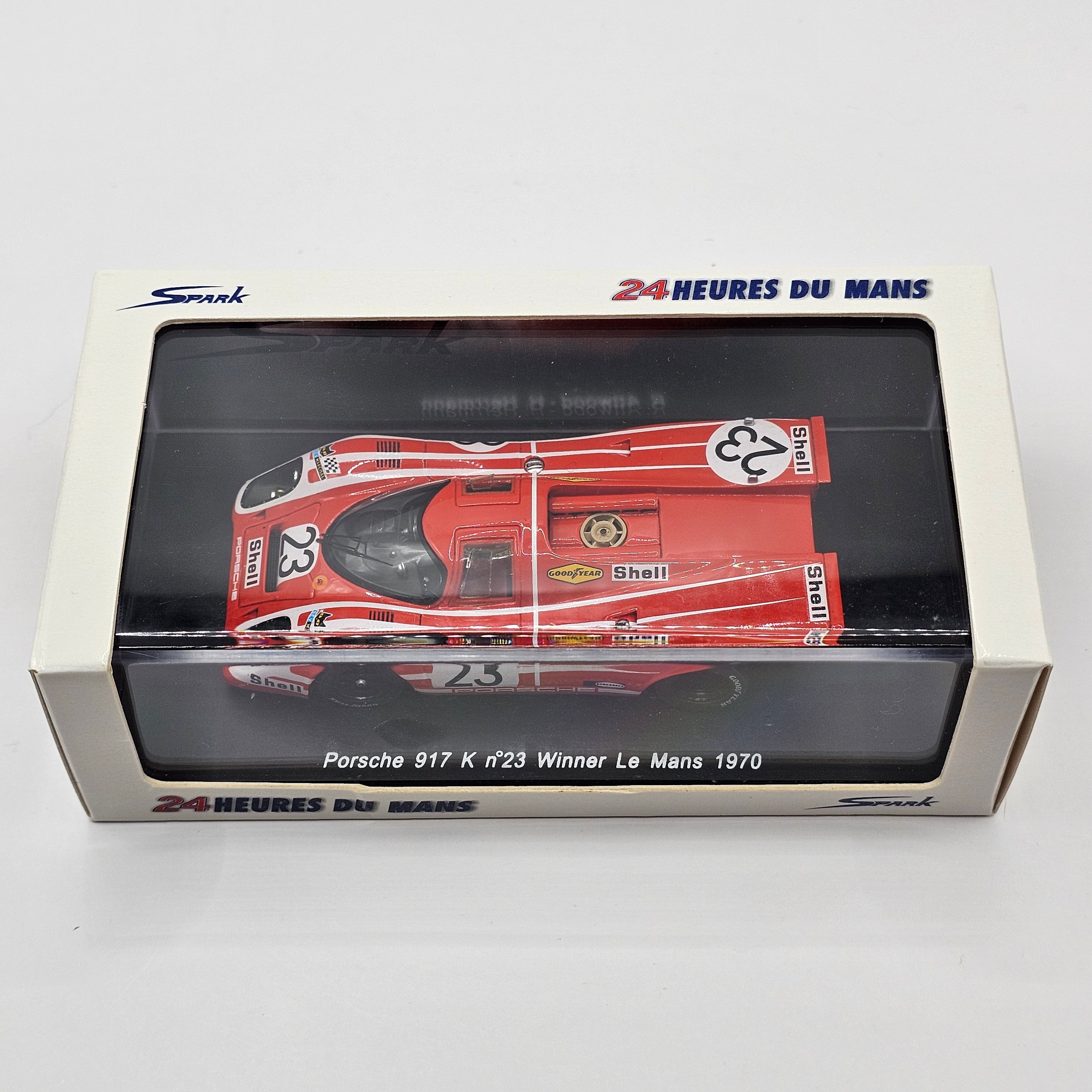 Spark Porsche 917 K #23 Porsche Konstruktionen Le Mans 1970 Winner 1/4