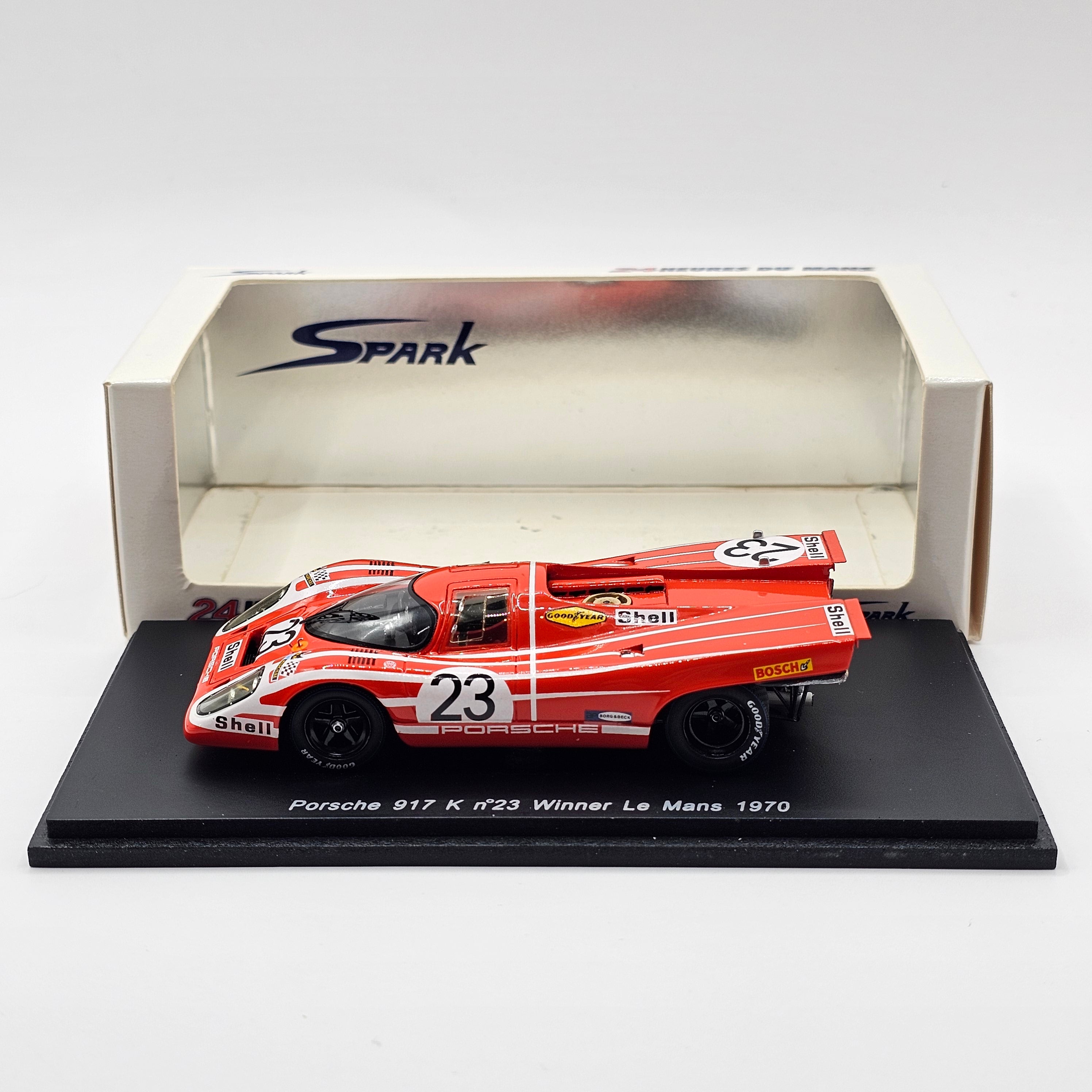 Spark Porsche 917 K #23 Porsche Konstruktionen Le Mans 1970 Winner 1/4
