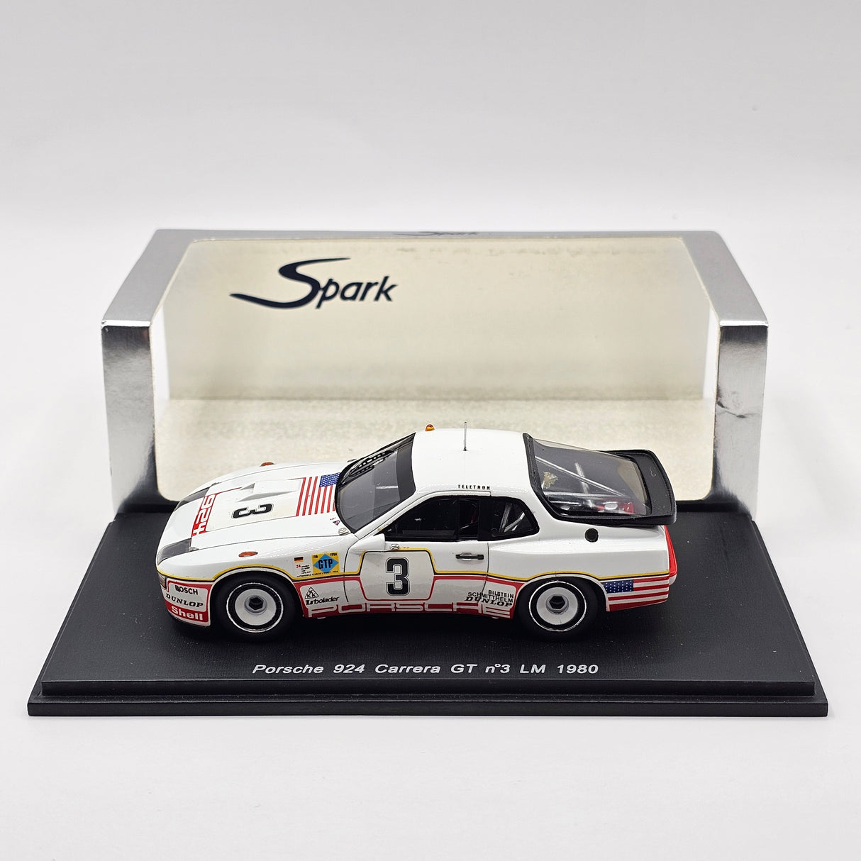 Spark Porsche 924 Carrera GT #3 Porsche System Le Mans 1980 1/43 Scale S0983