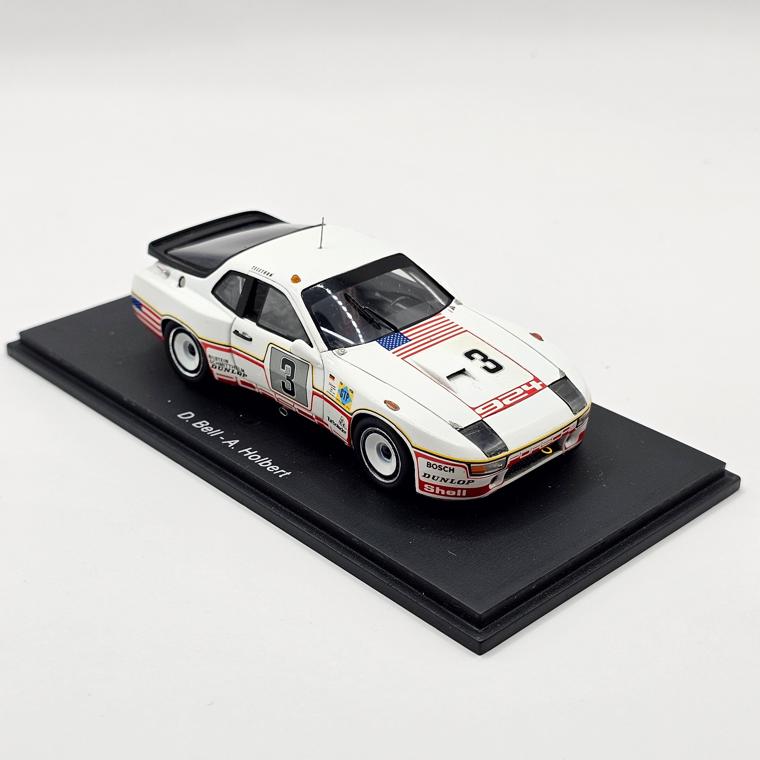 Spark Porsche 924 Carrera GT #3 Porsche System Le Mans 1980 1/43 Scale