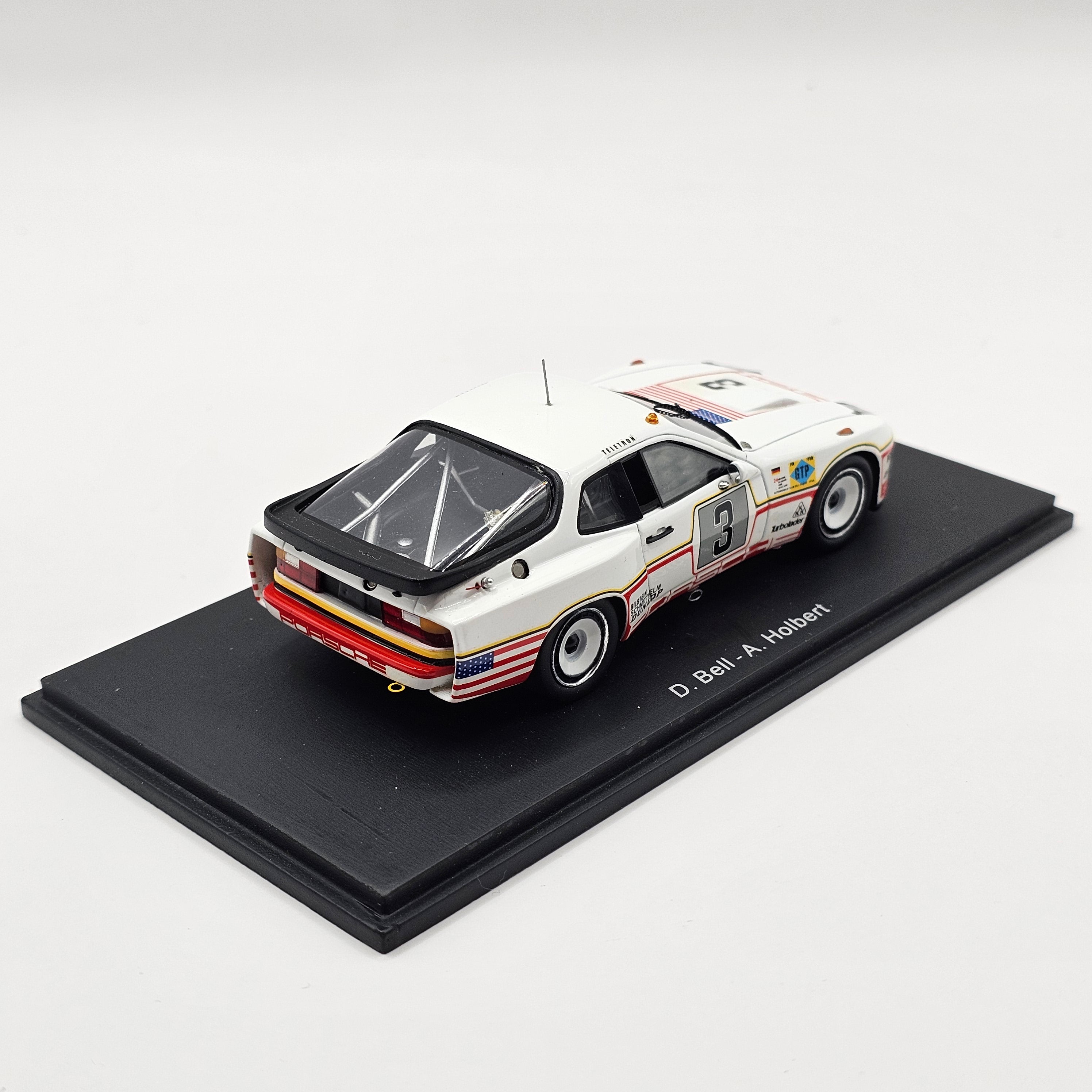 Spark Porsche 924 Carrera GT #3 Porsche System Le Mans 1980 1/43 Scale
