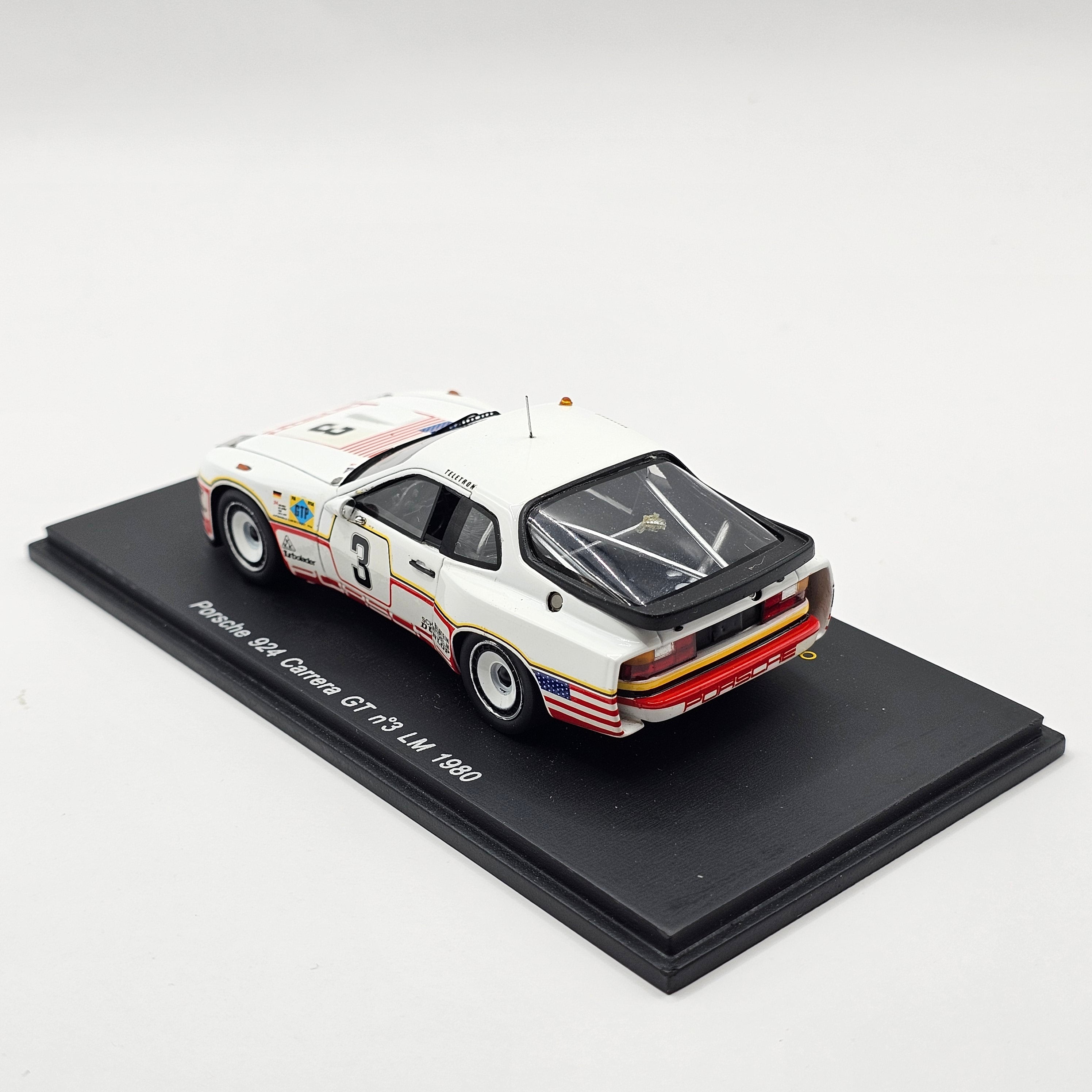 Spark Porsche 924 Carrera GT #3 Porsche System Le Mans 1980 1/43 Scale