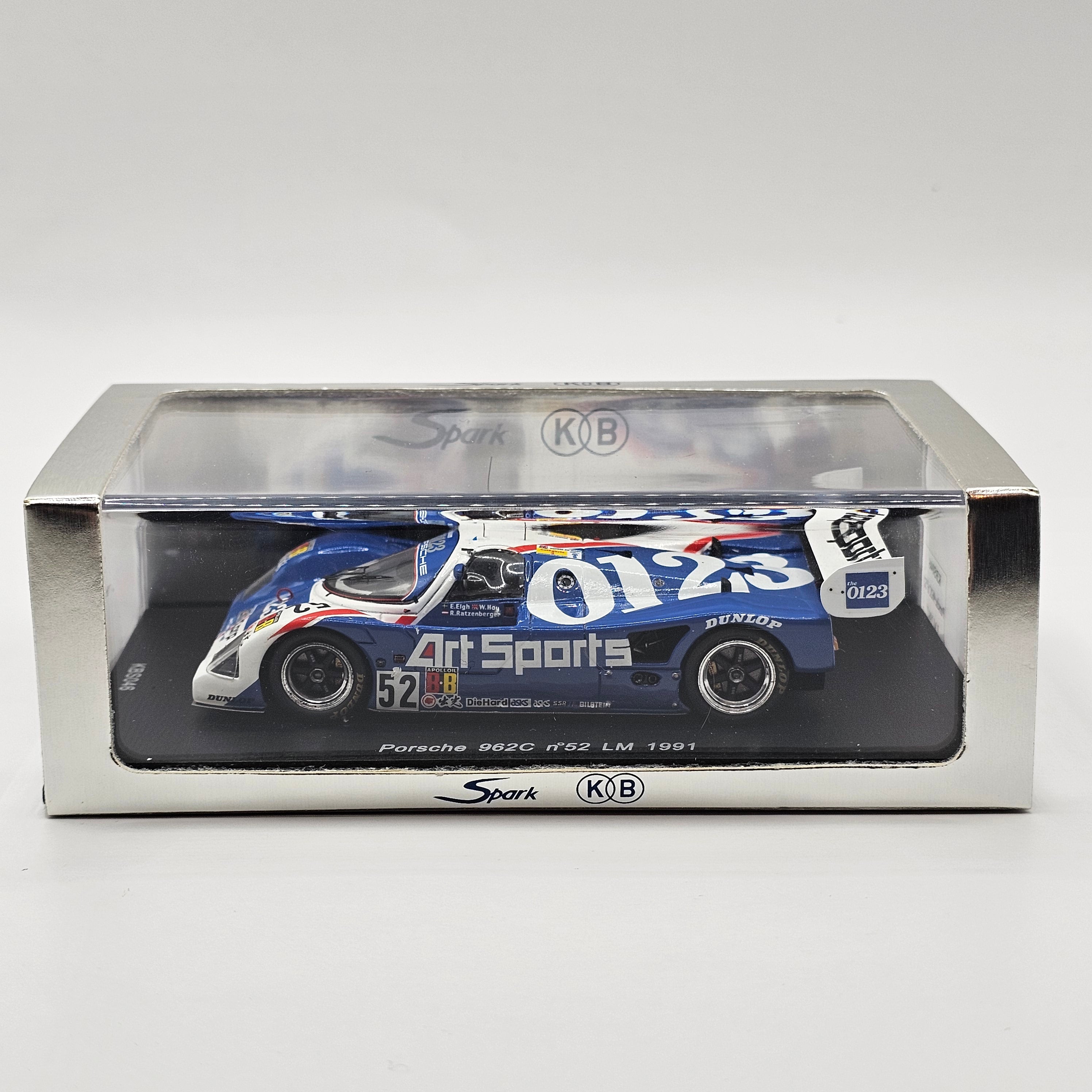 Spark Porsche 962C #52 Team Schuppan Le Mans 1991 1/43 Scale KBS046