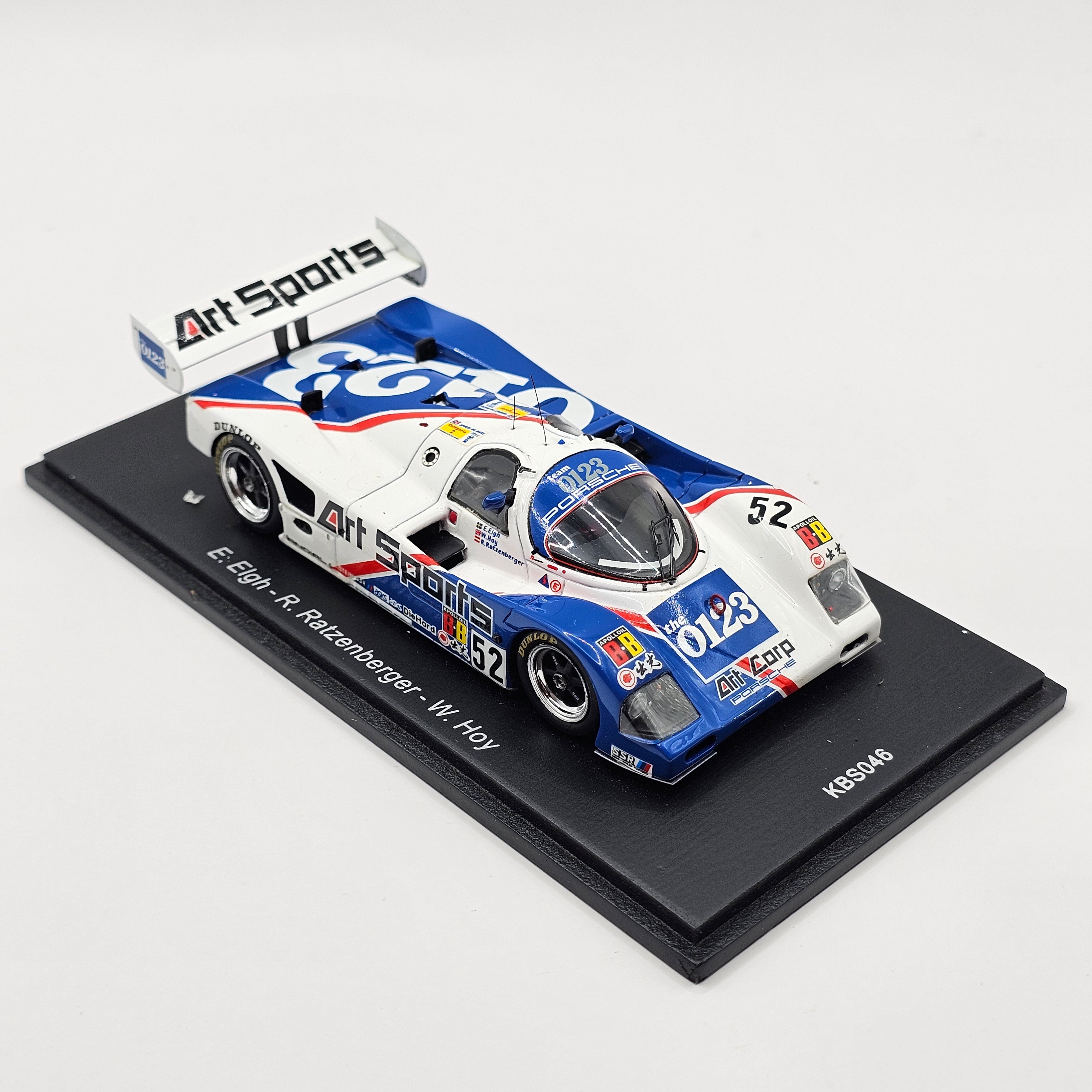 Spark Porsche 962C #52 Team Schuppan Le Mans 1991 1/43 Scale KBS046