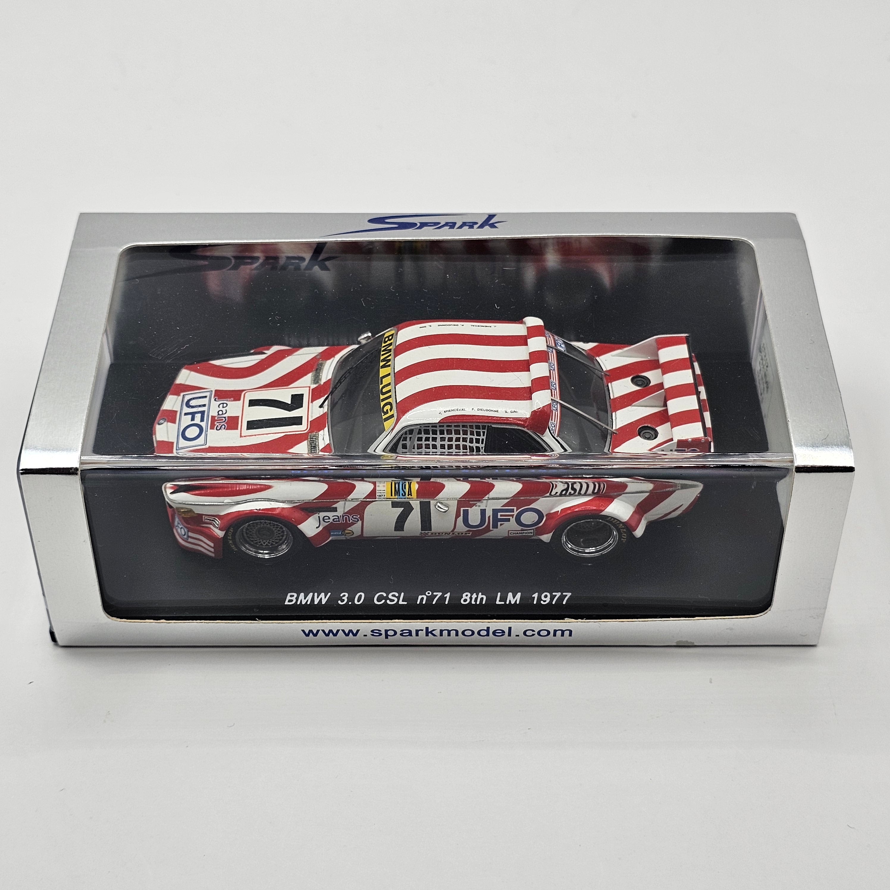 SPARK 1/43 BMW 3.0 CSL ルマン 1973 スパーク 1/43 BMW 3.0 CSL スパ 24h 1973 No.17 100SPA07