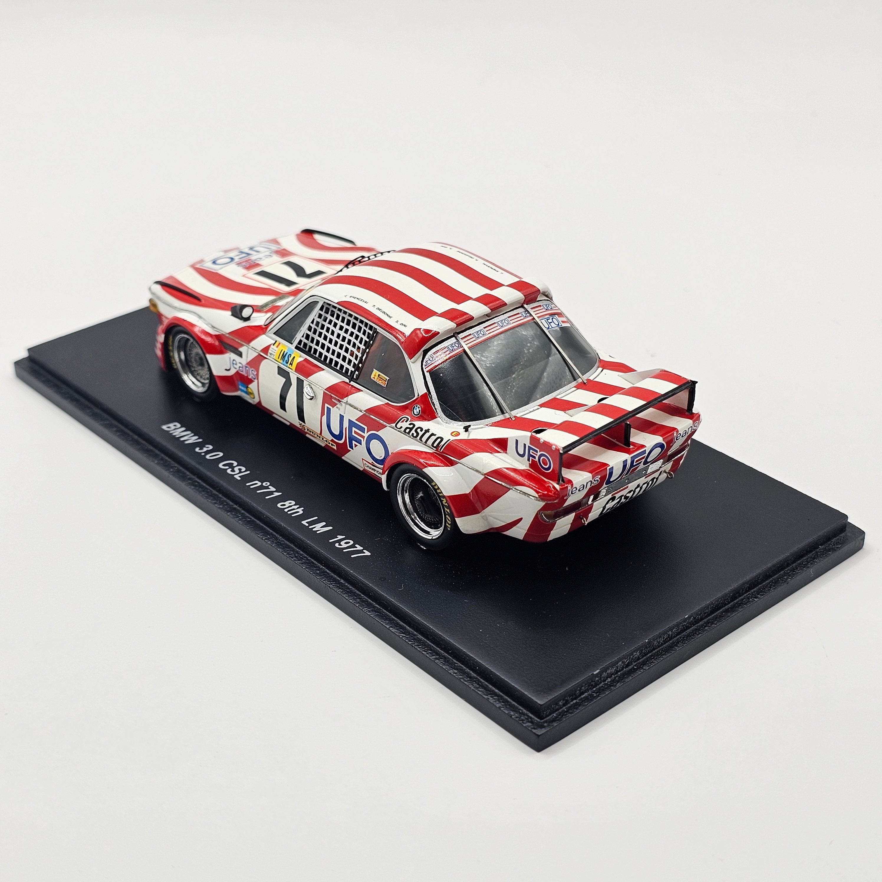 SPARK 1/43 BMW 3.0 CSL ルマン 1973 スパーク 1/43 BMW 3.0 CSL スパ 24h 1973 No.17 100SPA07