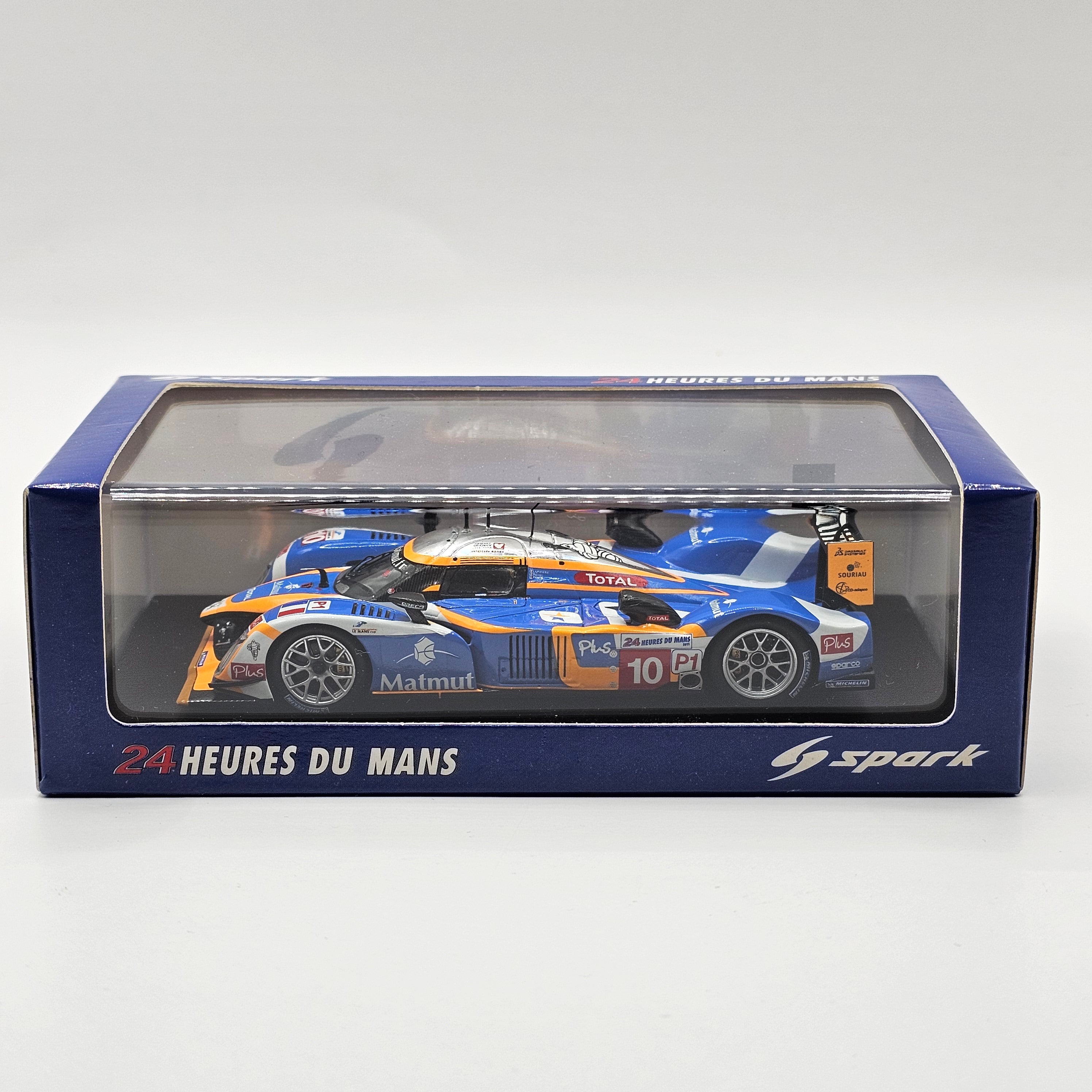 ミニカー 1/43 Spark Peugeot 908 Total LM24 2011 Spark 1:43 Peugeot 908 HDI-FAP #10 N.Lapierre/L.Duval/O