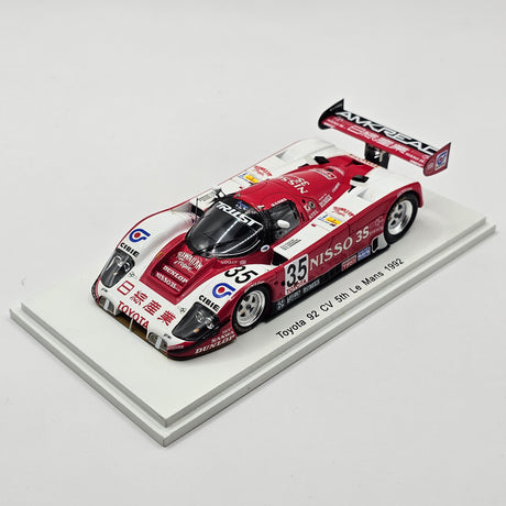 Spark Toyota 92CV #35 Trust Toyota Kitz Racing C2 Winner Le Mans 1992 1/43 Scale