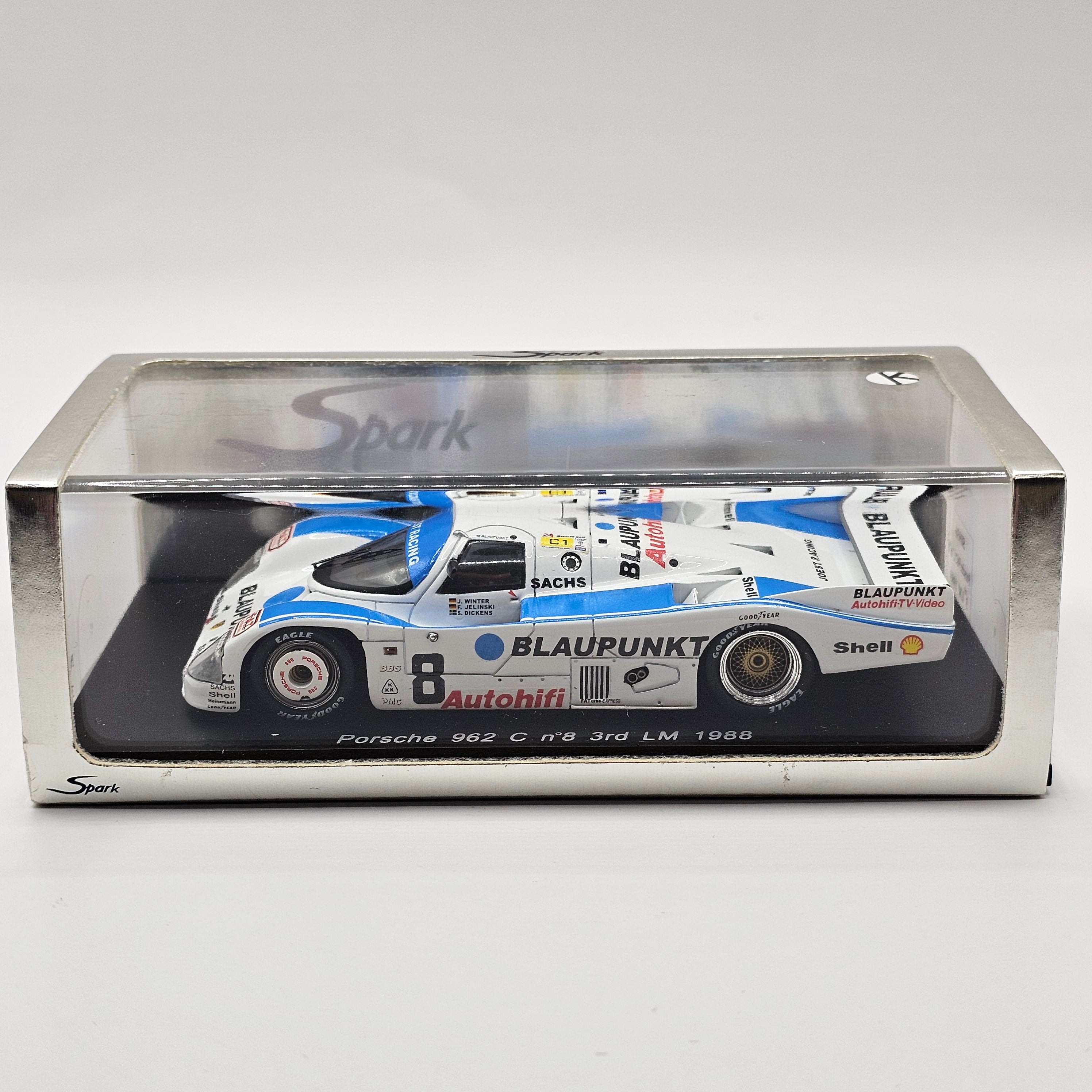 スパーク ポルシェ 962C #11 レイトンハウス LM 8位 1988 スパーク ポルシェ 962C #11 レイトンハウス LM 8位 1988 2026年