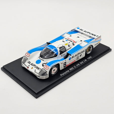 Spark Porsche 962C #8 Blaupunkt Joest Racing Le Mans 1988 1/43 Scale S0938