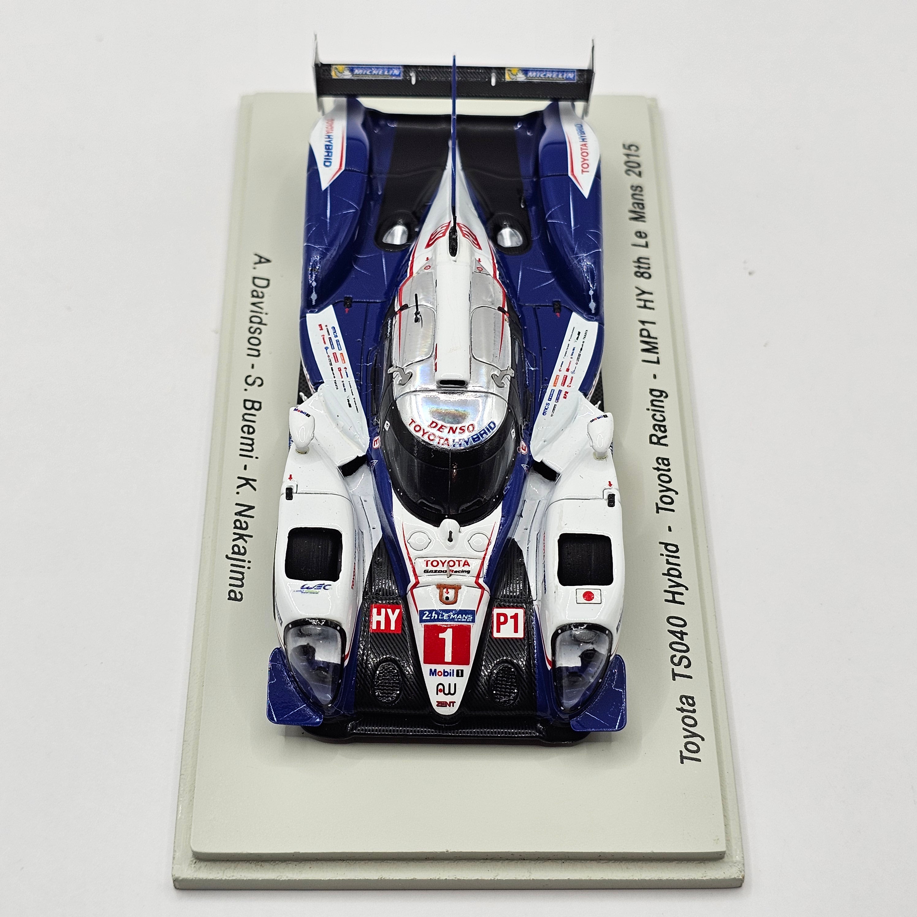 Spark Toyota TS040 Hybrid #1 Toyota Racing LMP1 Le Mans 2015