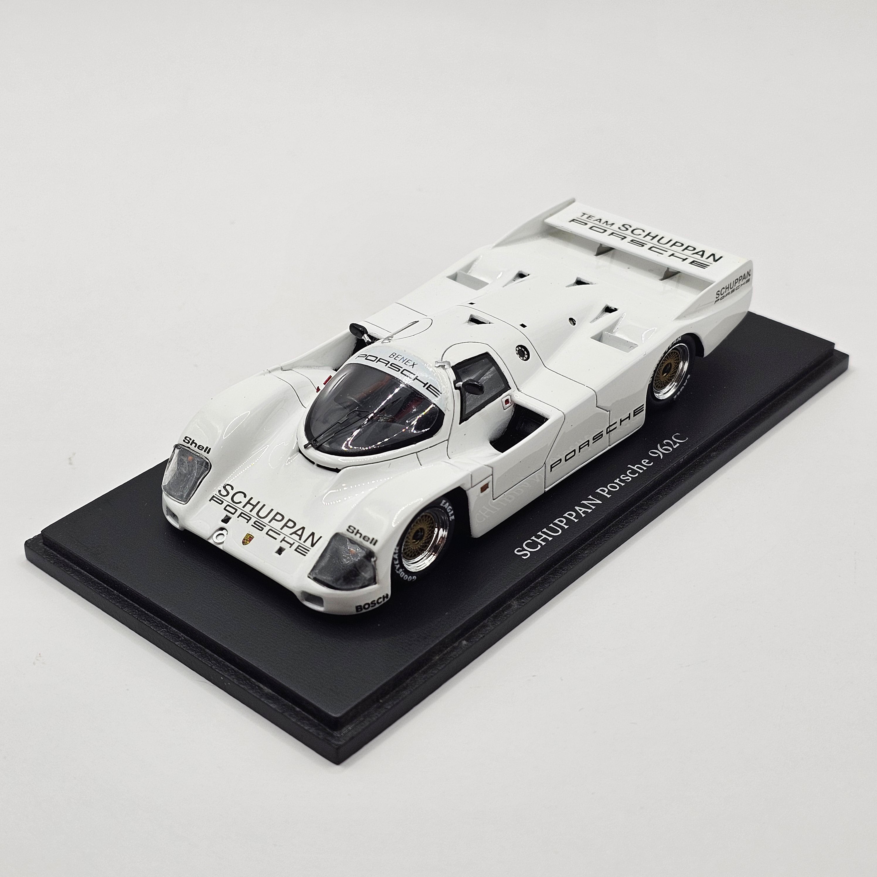 Spark 1/43 SCHUPPAN Porsche 962C White 650115 | eBay