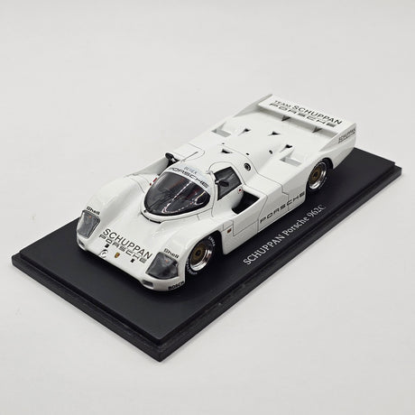 Spark Porsche Schuppan 962C - Minicar Fan Limited Edition White 1/43 Scale