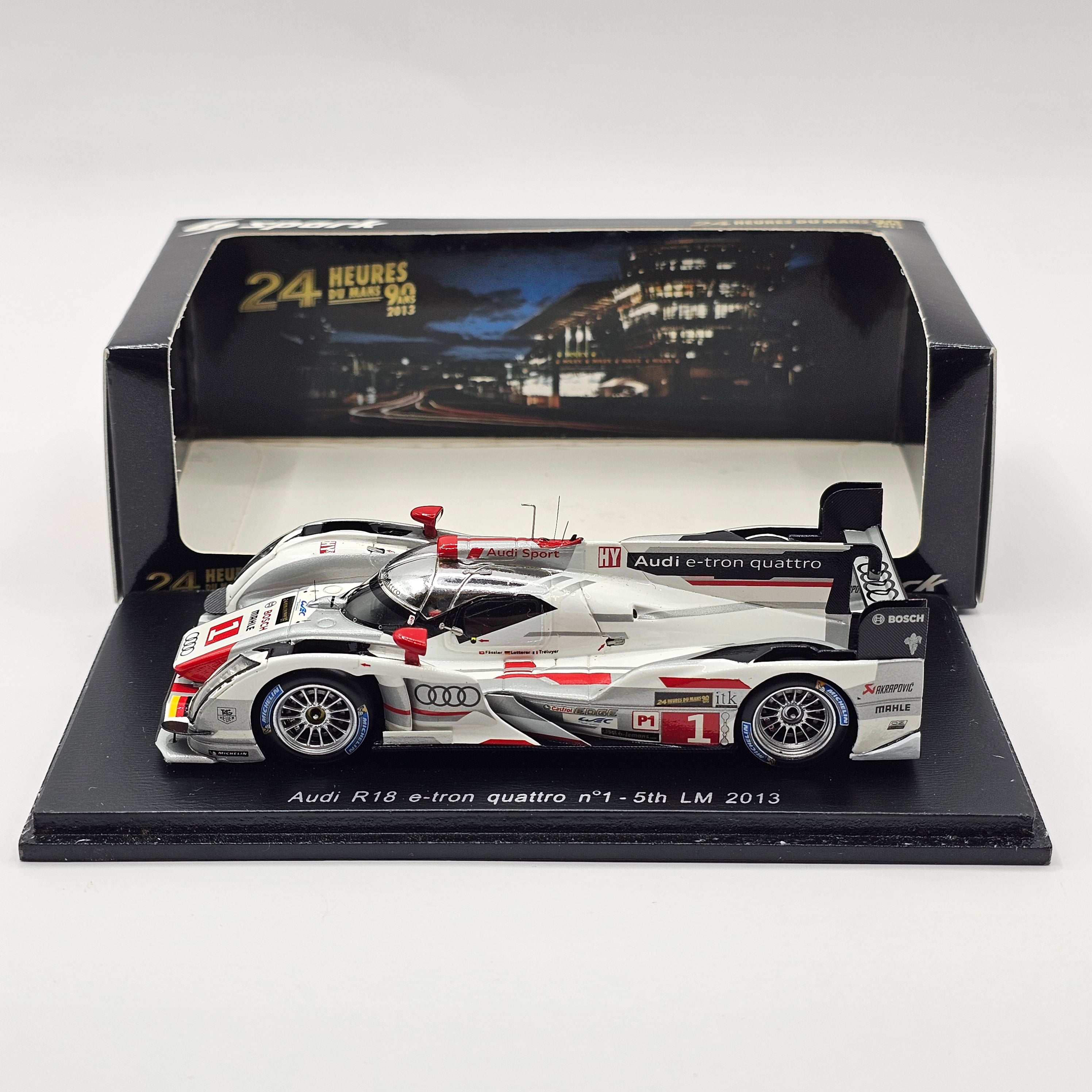 スパーク 1/43 Audi R18 e-tron quattro 3rd LMP1 Audi Sport Team