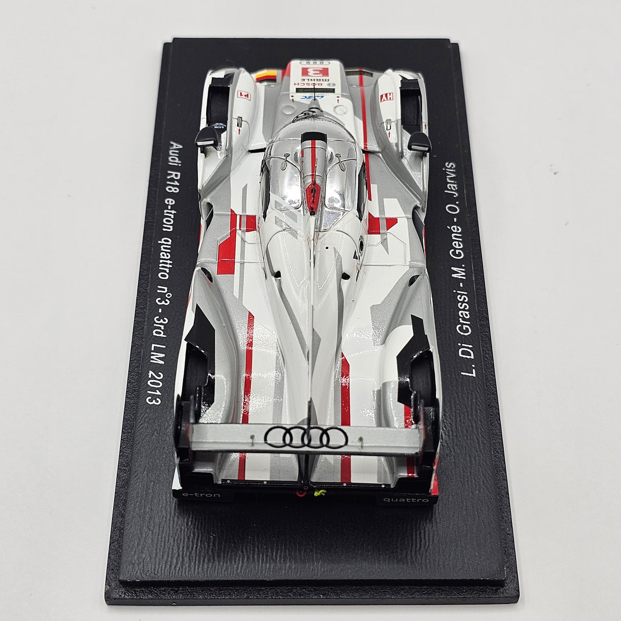 Spark Audi R18 e-tron Quattro #3 Audi Sport Team Joest Le Mans 2013 1/43 Scale S3743