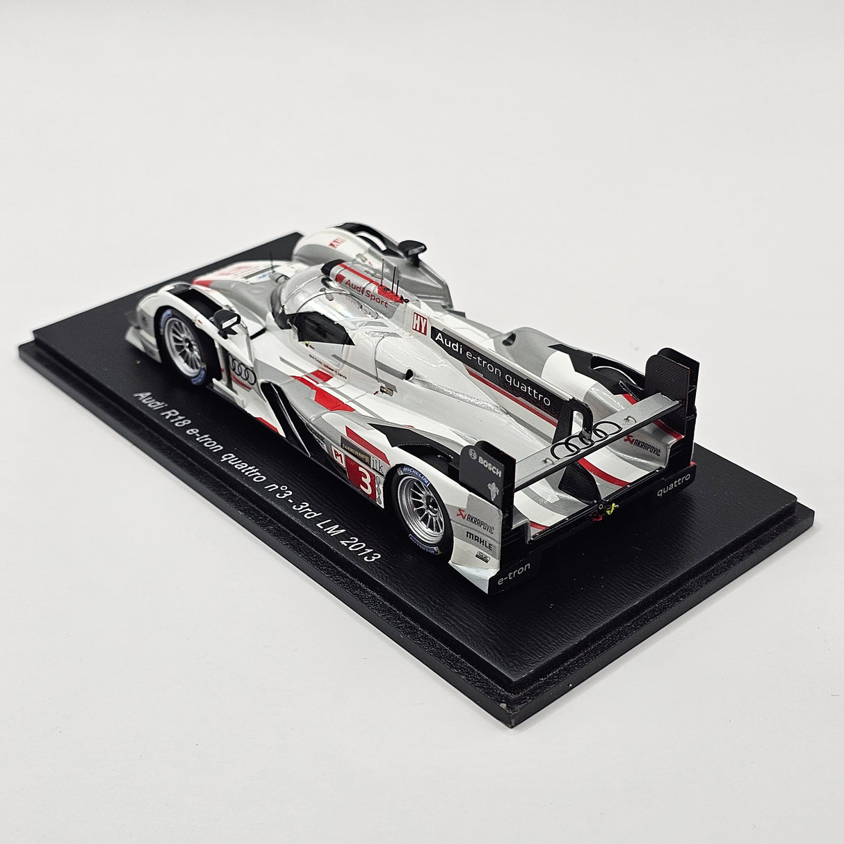 Spark Audi R18 e-tron Quattro #3 Audi Sport Team Joest Le Mans 2013 1/43 Scale S3743