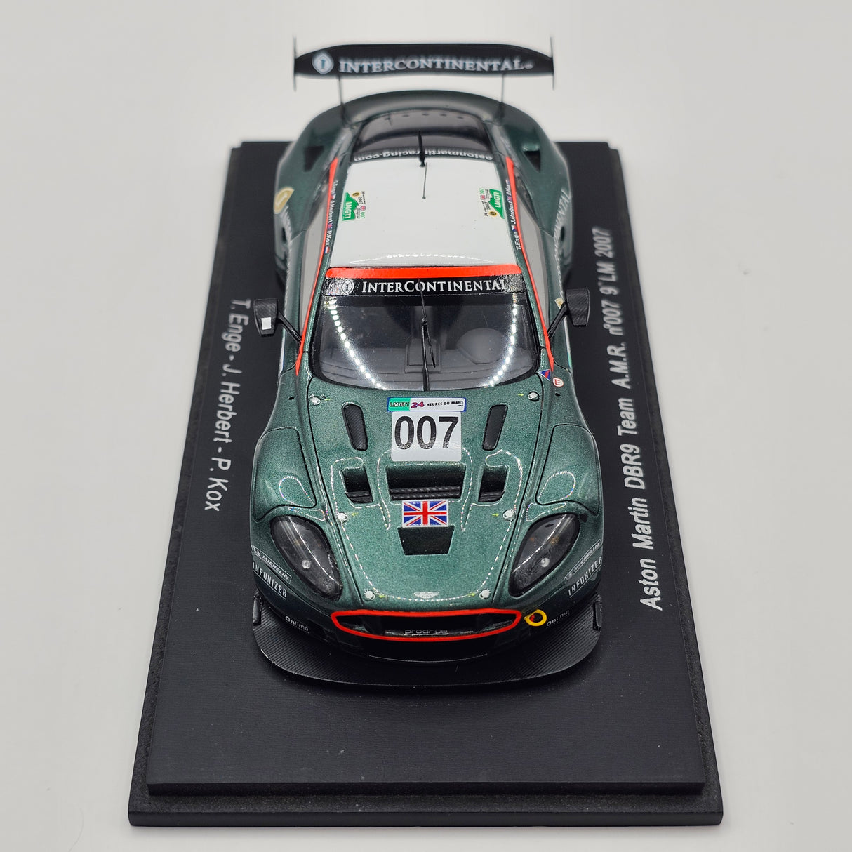 Spark Aston Martin DBR9 #007 Team A.M.R Le Mans 2007 1/43 Scale S1208