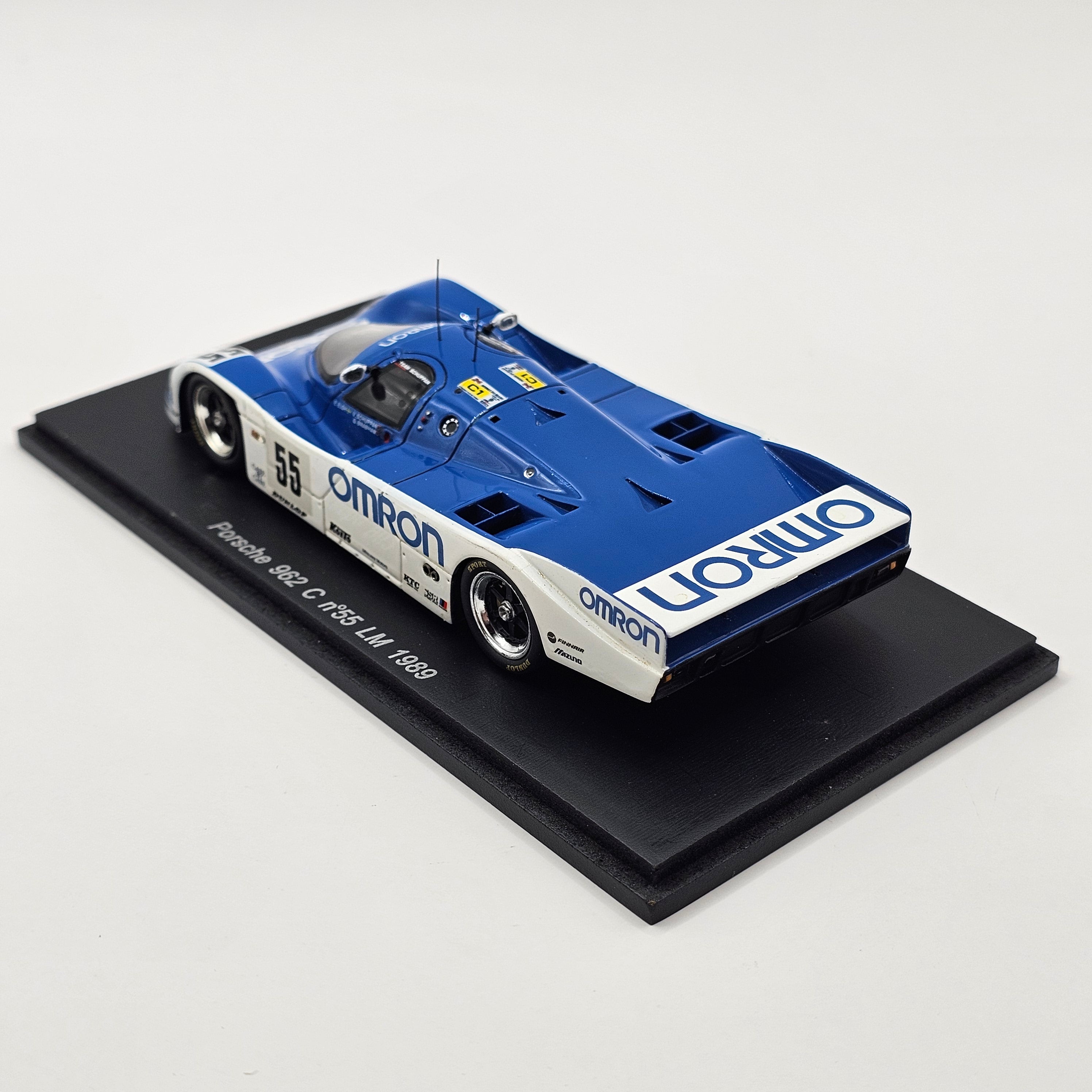 【SPARK】Porsche 962C #55 LM 1989 OMRON Spark 1:43 Porsche 962C #55 LM 1989 OMRON KBS016 | eBay