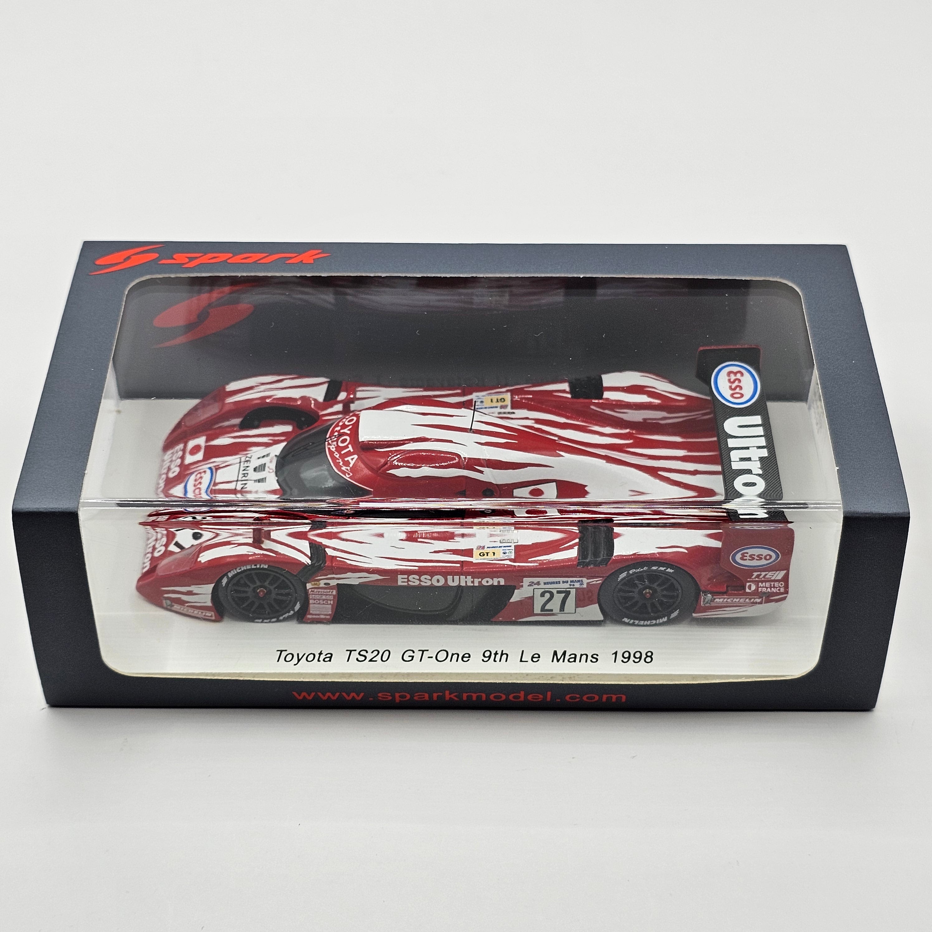 Spark Toyota TS020 GT-One #27 Toyota Motorsport Le Mans 1998