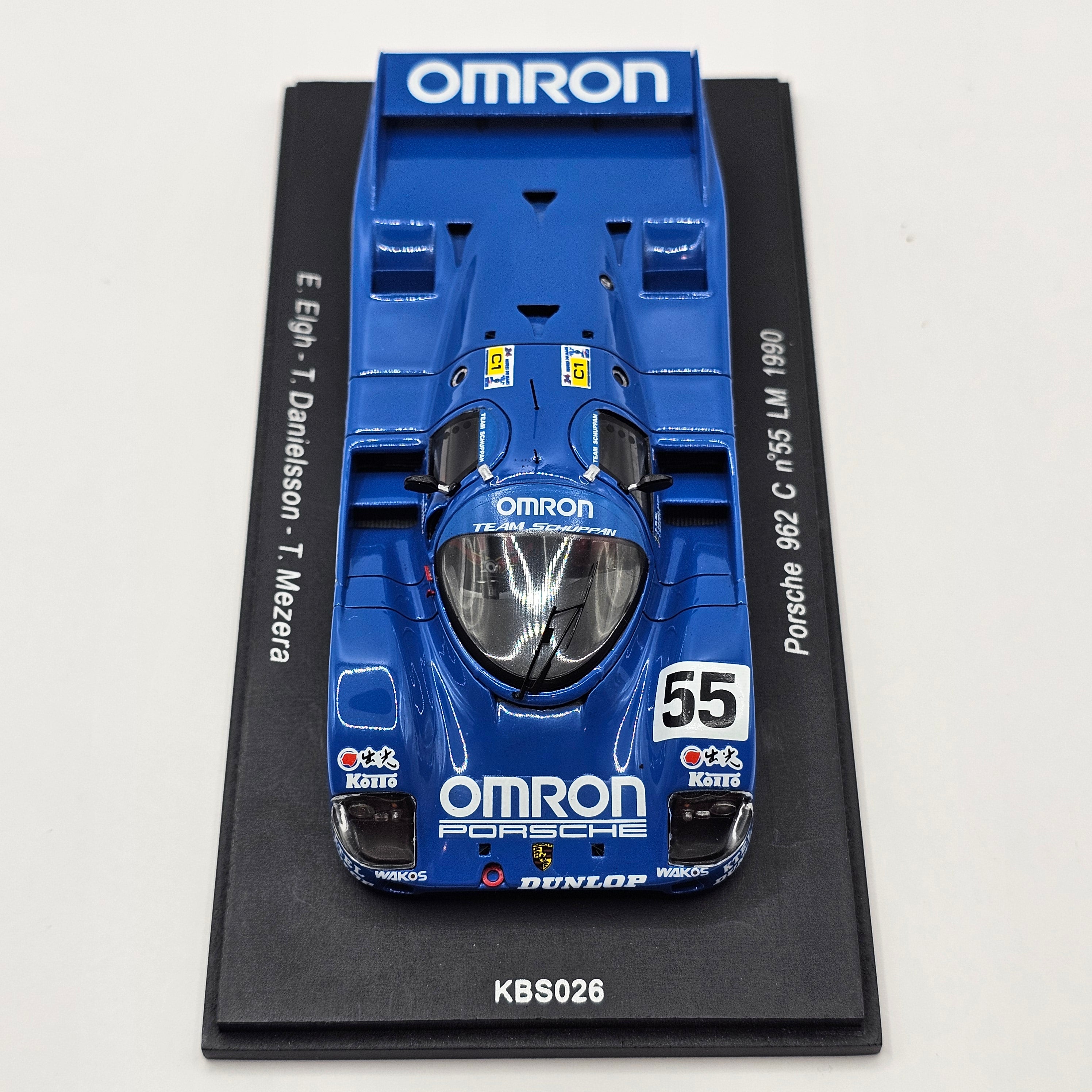 【SPARK】Porsche 962C #55 LM 1989 OMRON SPARK】Porsche 962C #55 LM 1989 OMRON Spark Porsche 962 C N