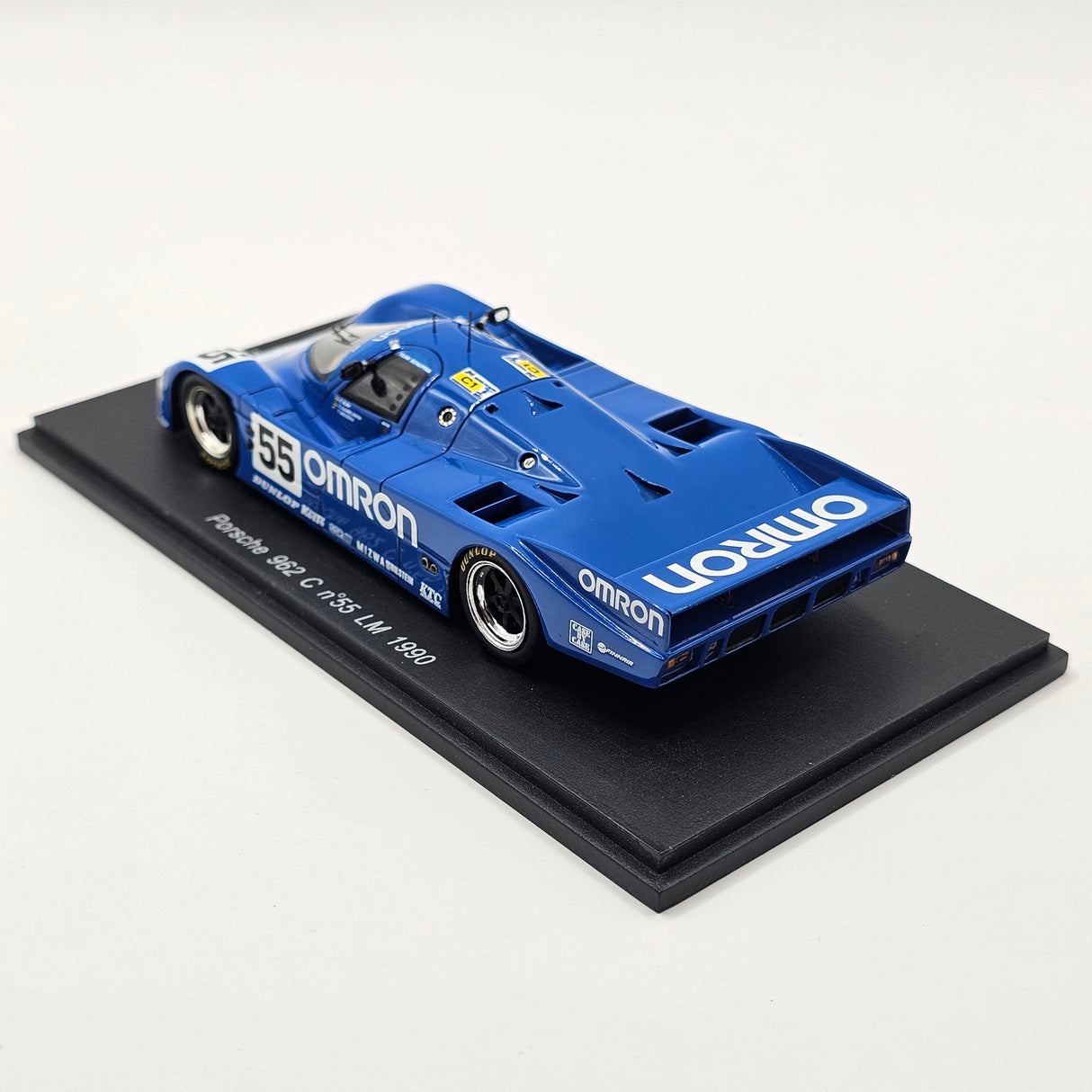 Spark Porsche 962C #55 Omron Racing Team Schuppan Le Mans 1990 1/43 Scale KBS026