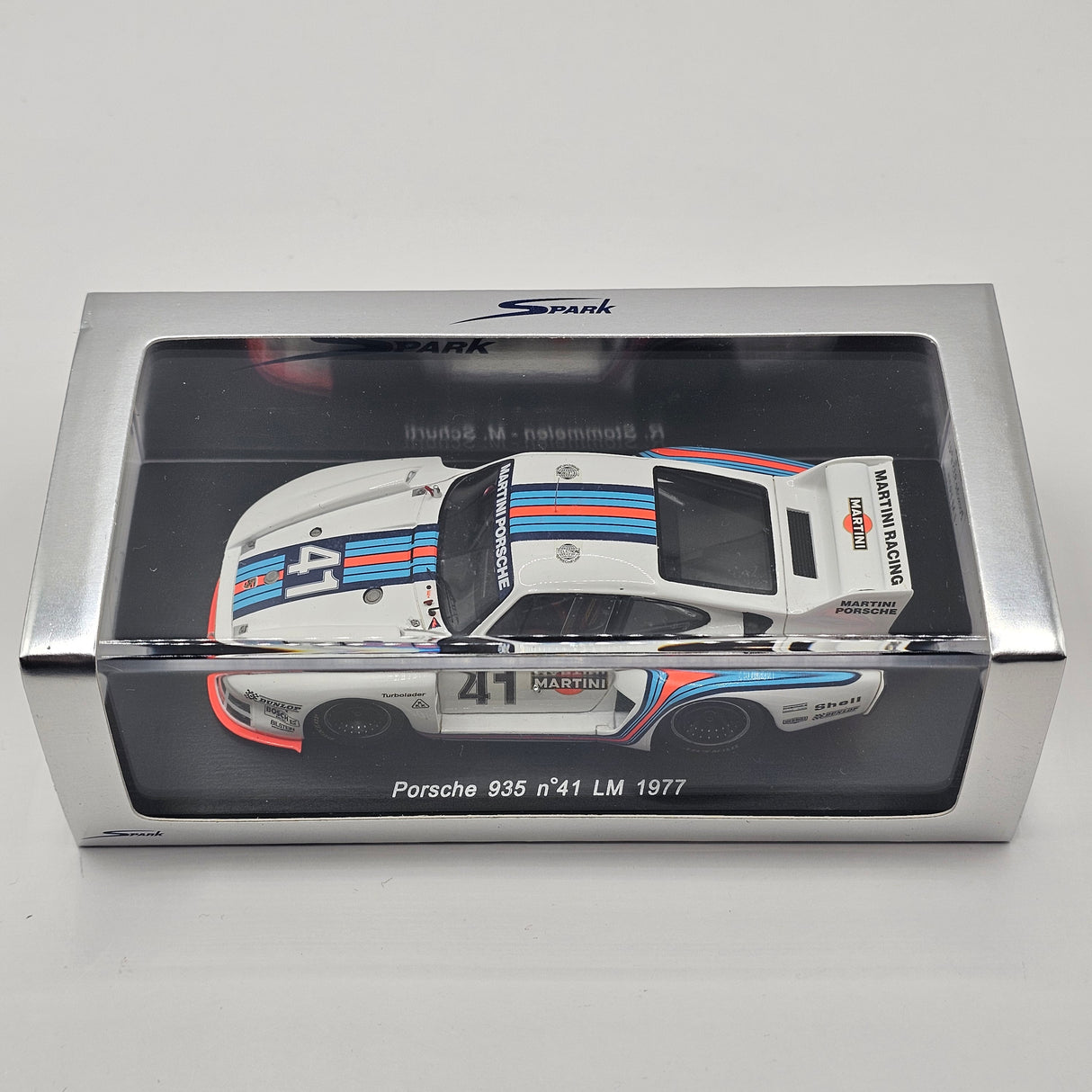 Spark Porsche 935 #41 Martini Racing Porsche System Le Mans 1977 1/43 Scale S2022