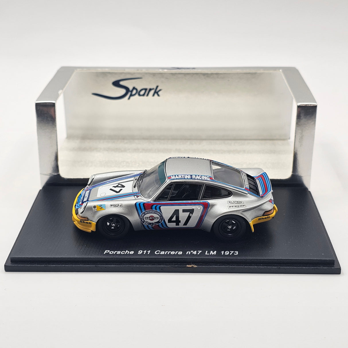 Spark Porsche 911 Carrera #47 Martini Racing Le Mans 1973 1/43 Scale S0932