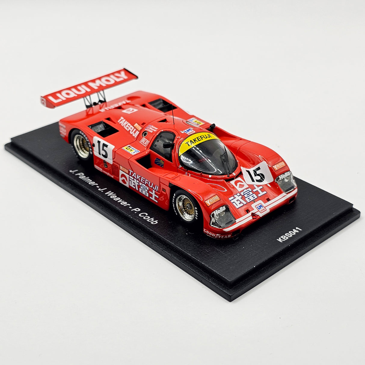 Spark Porsche 962C #15 Equipe Liqui Moly Le Mans 1987 1/43 Scale KBS041