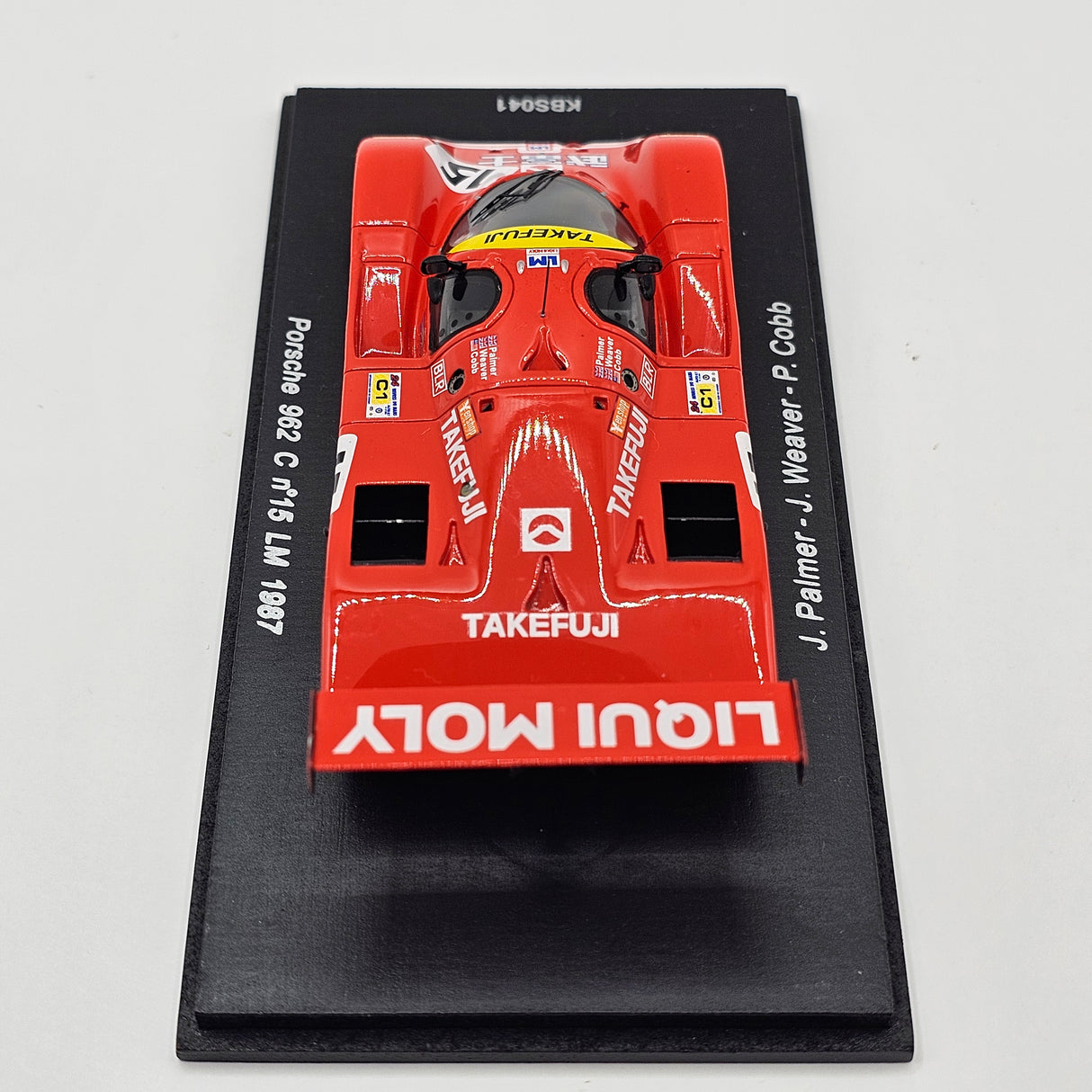 Spark Porsche 962C #15 Equipe Liqui Moly Le Mans 1987 1/43 Scale KBS041