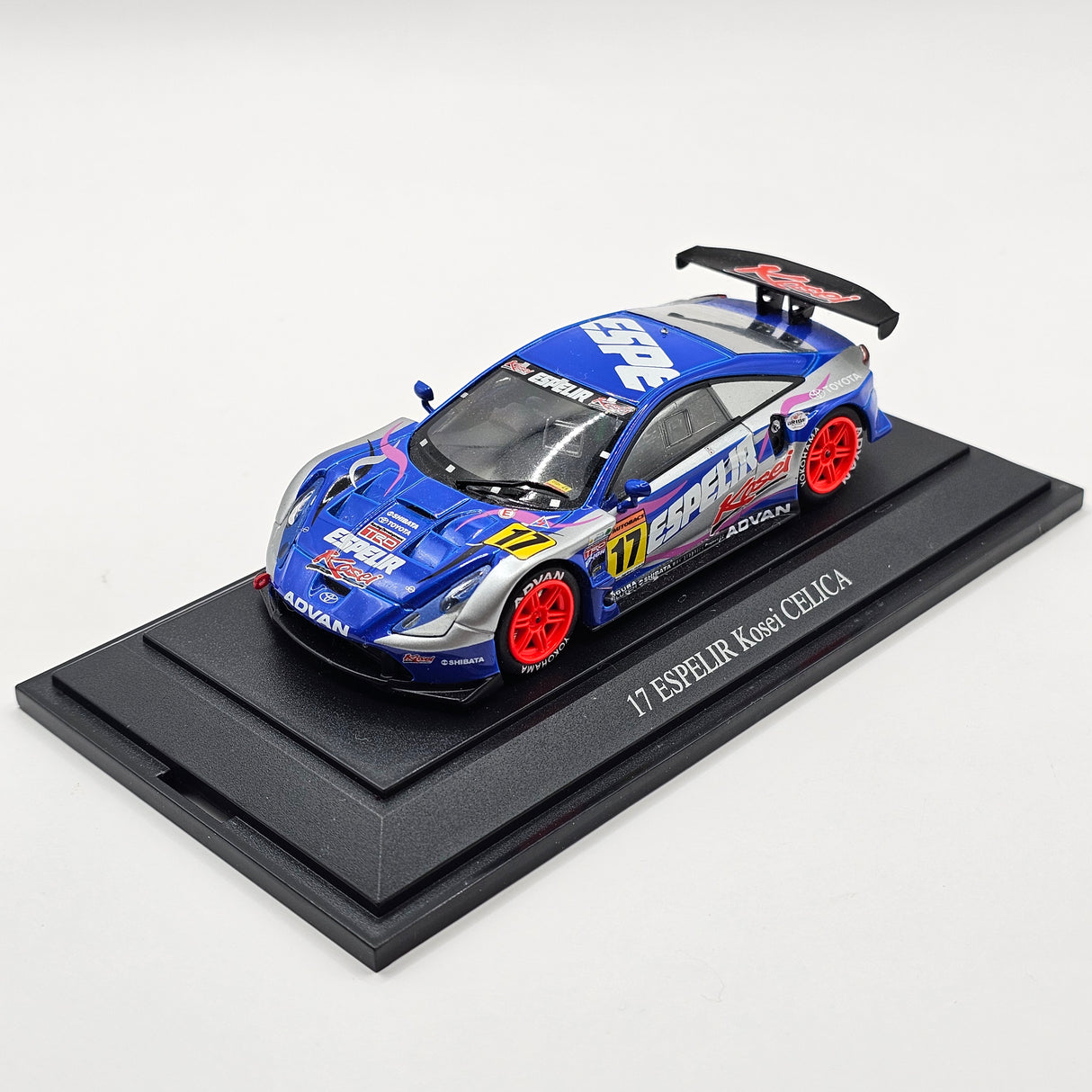 EBBRO Toyota Celica #17 Spirit Motorsport JGTC 2004 GT300 1/43 Scale