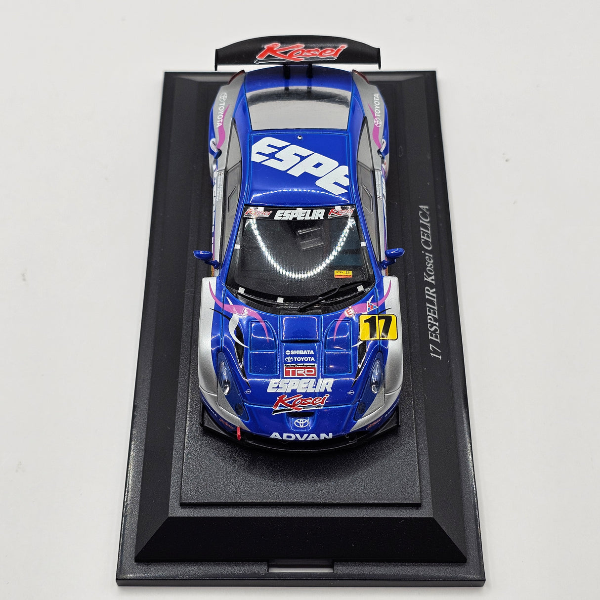 EBBRO Toyota Celica #17 Spirit Motorsport JGTC 2004 GT300 1/43 Scale