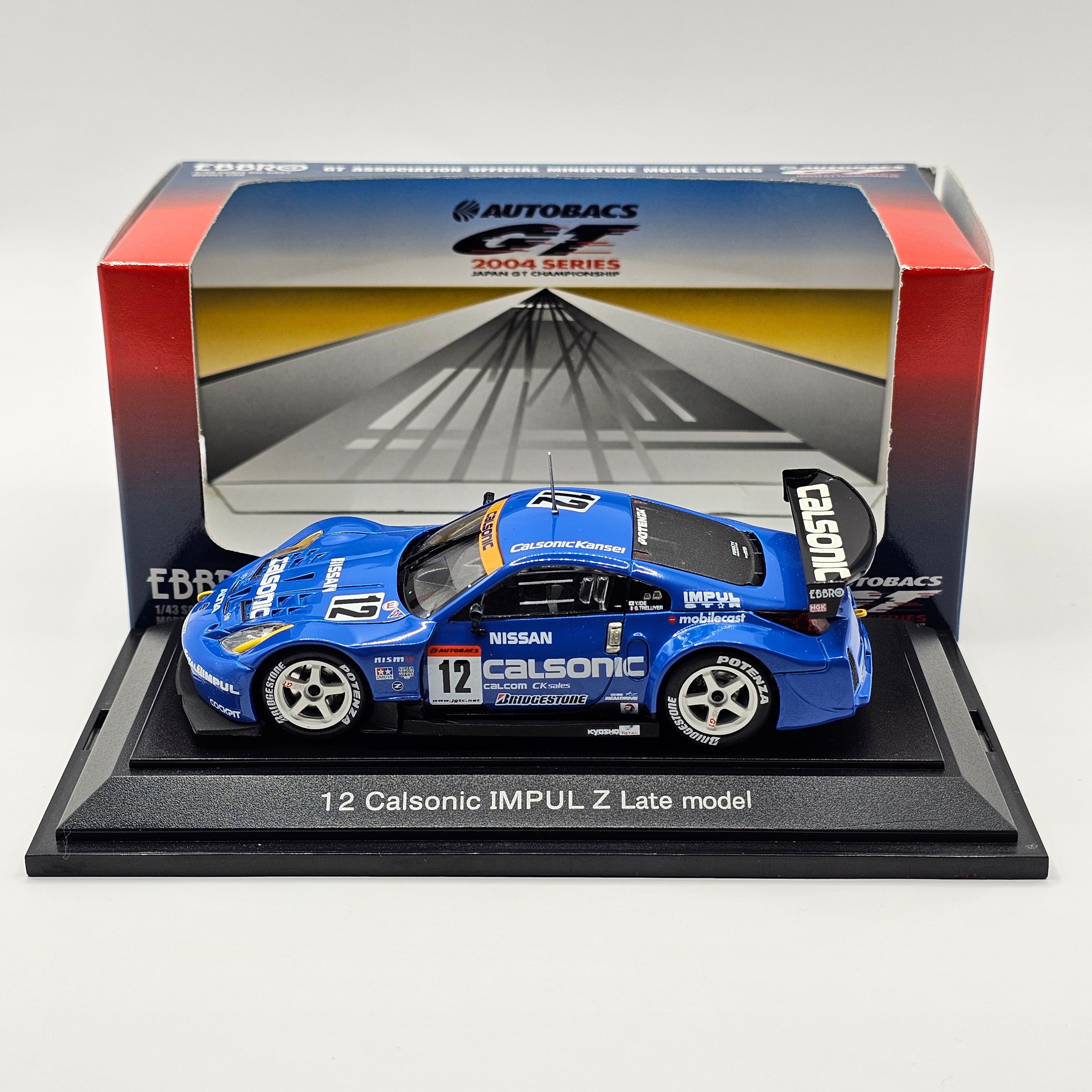 EBBRO Nissan Z No. 12 Calsonic Impul Late Version Super GT