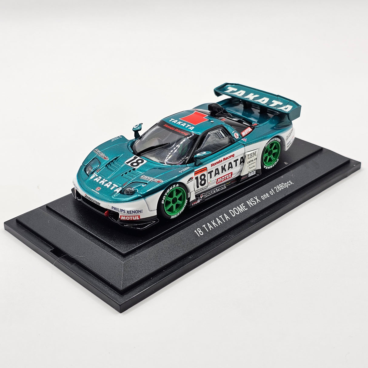 EBBRO Honda NSX #18 Takata Dome Racing Team JGTC GT500 2004 1/43 Scale