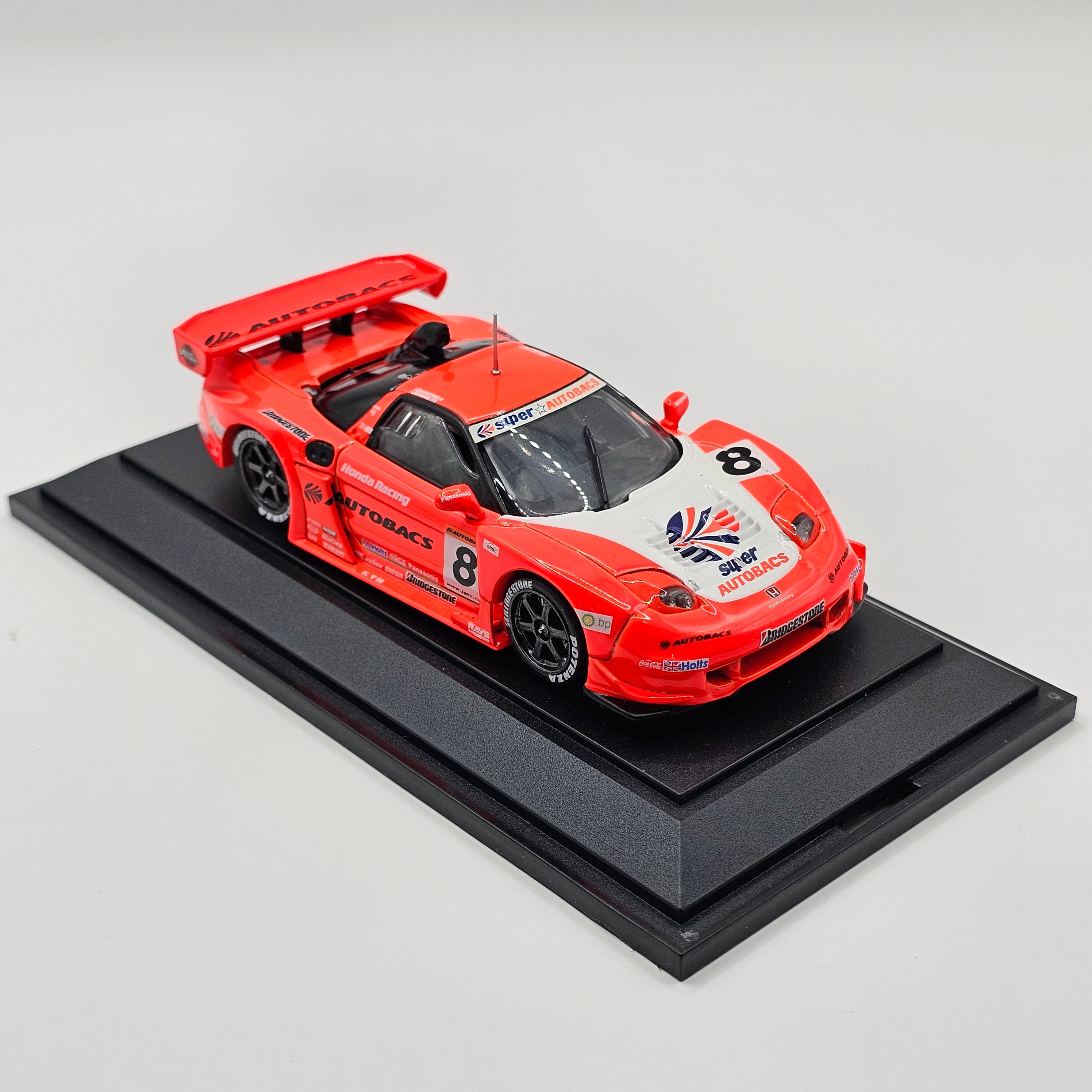 EBBRO Honda NSX #8 Autobacs Racing Team Aguri JGTC GT500 2004 1/43 Sca