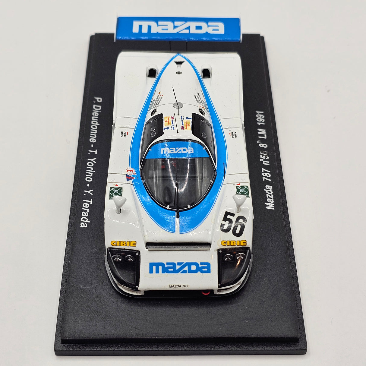 Spark Mazda 787 #56 Mazdaspeed Le Mans 1991 1/43 Scale S0649