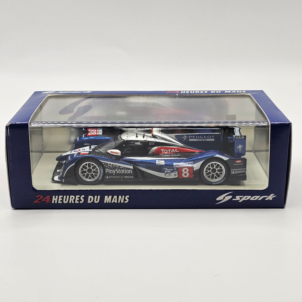 Spark Peugeot 908 #8 Peugeot Total Sport Le Mans 2011 3rd 1/43 Scale S2593