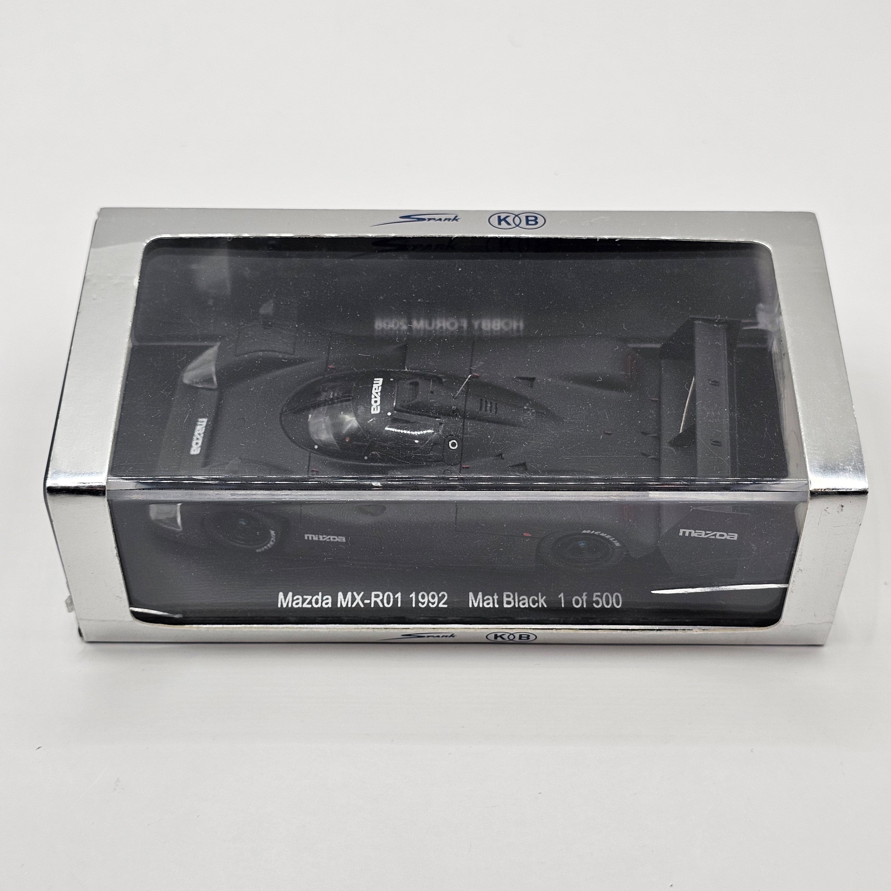Spark Mazda MX-R01 1992 Group C Prototype Matt Black Limited Edition 1
