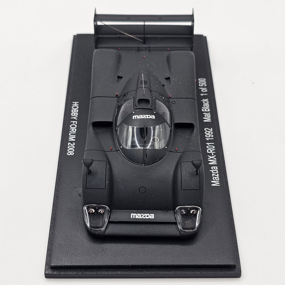 Spark Mazda MX-R01 1992 Group C Prototype Matt Black Limited Edition 1/43 Scale