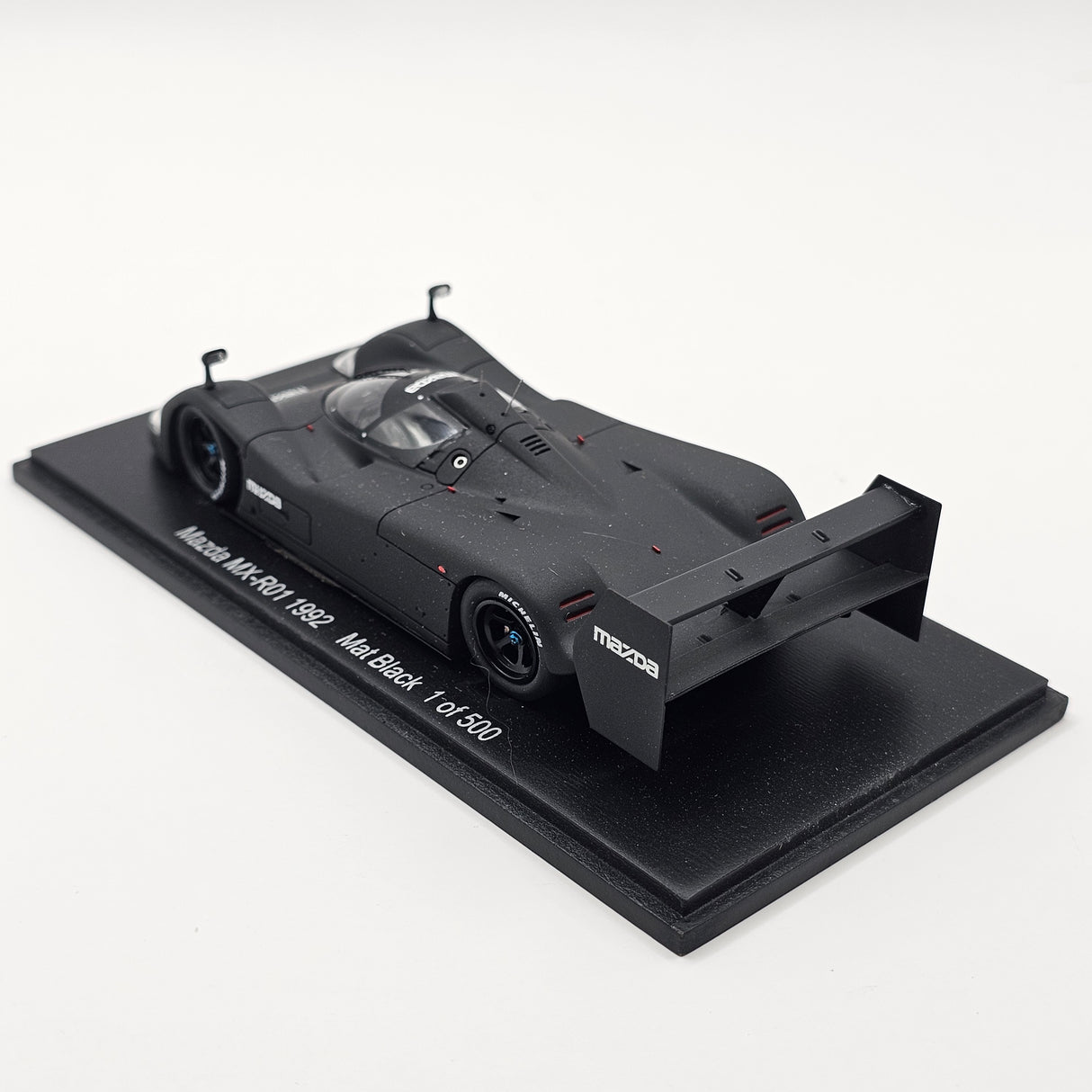 Spark Mazda MX-R01 1992 Group C Prototype Matt Black Limited Edition 1/43 Scale