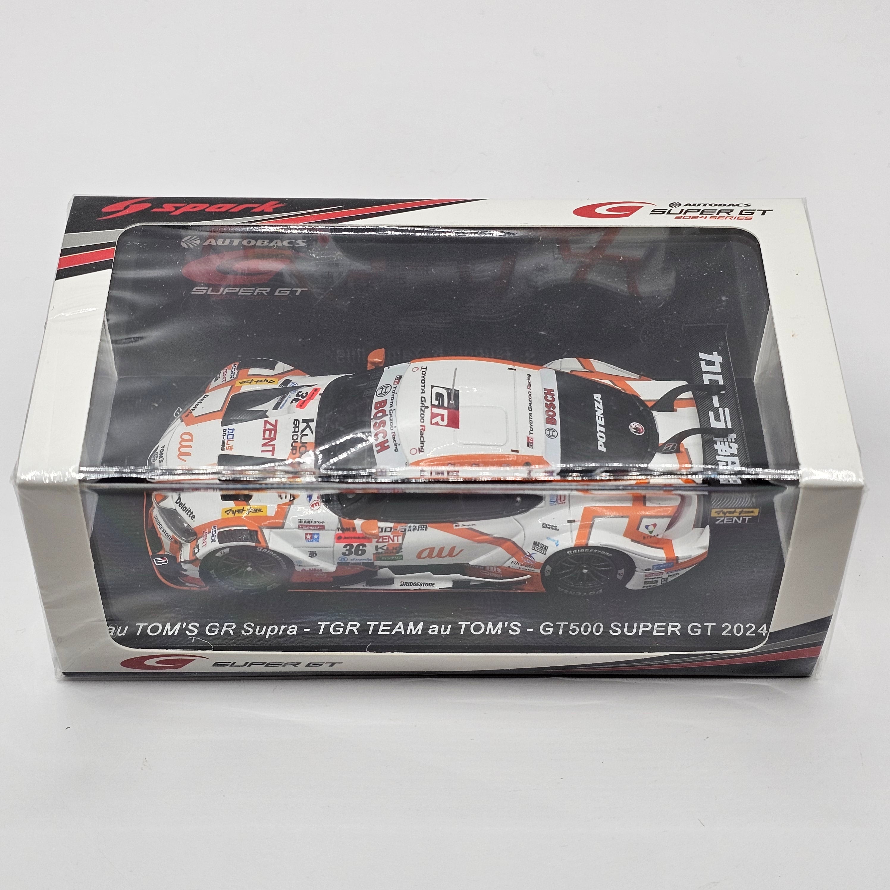 Spark Toyota au Tom's GR Supra #36 TGR GT500 2024 Super GT Winners 1/4