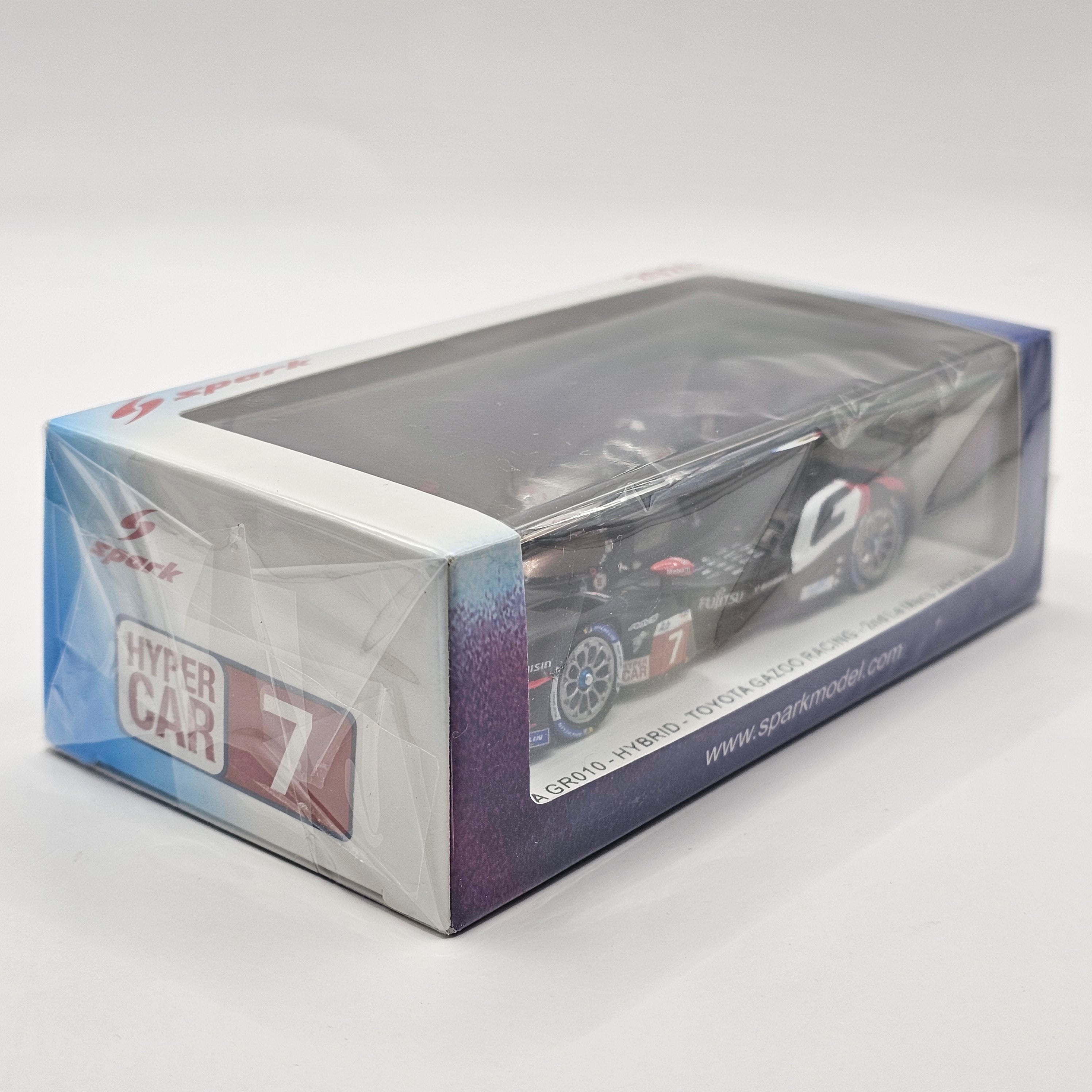 TOYOTA GR010 HYBRID ミニカー 2024 Spark Toyota GR010 Hybrid #7 Gazoo Racing 2nd 2024 Le Mans 1/43 Scale
