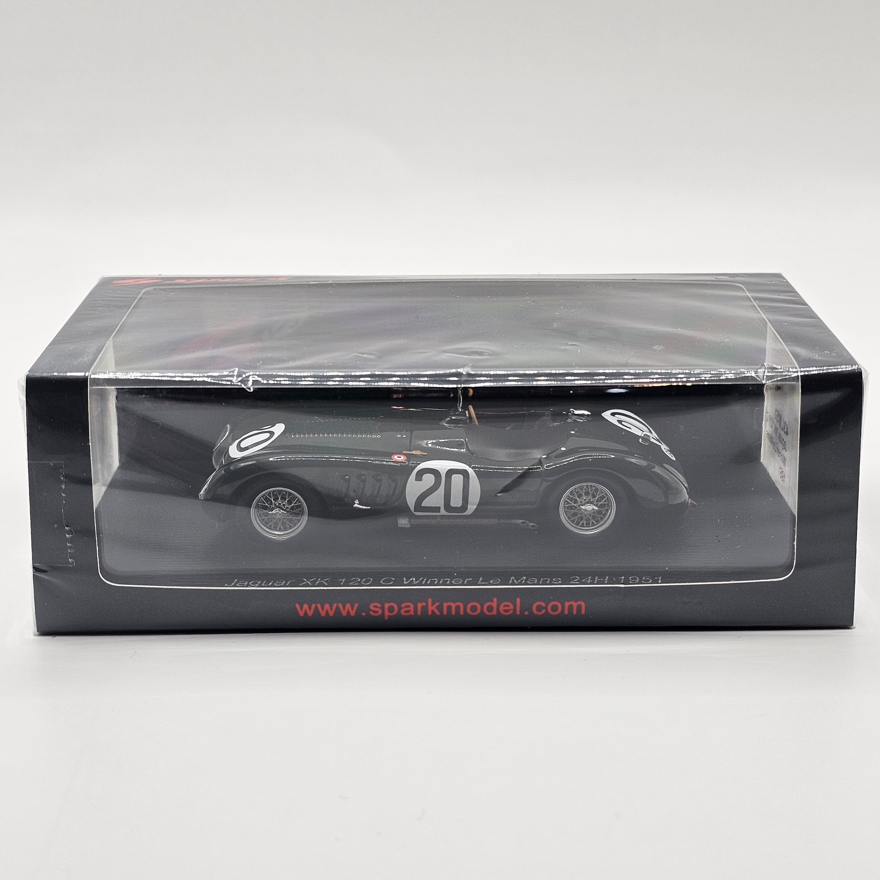Spark Jaguar XK 120 C #20 1951 Le Mans 24H Winner 1/43 Scale 43LM51
