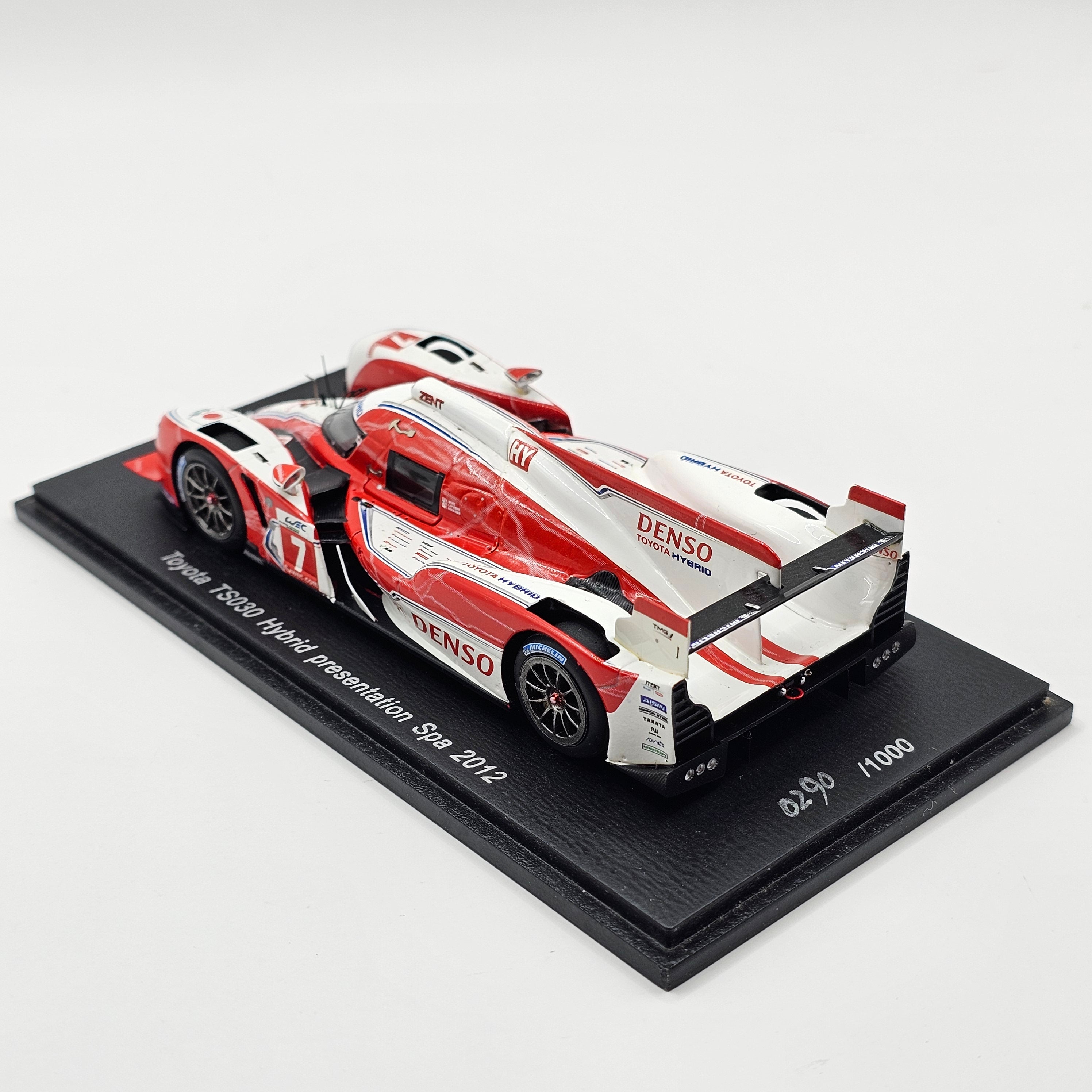 1/43スパーク トヨタ TS030 Presentation Spa 2012 トヨタ TS030